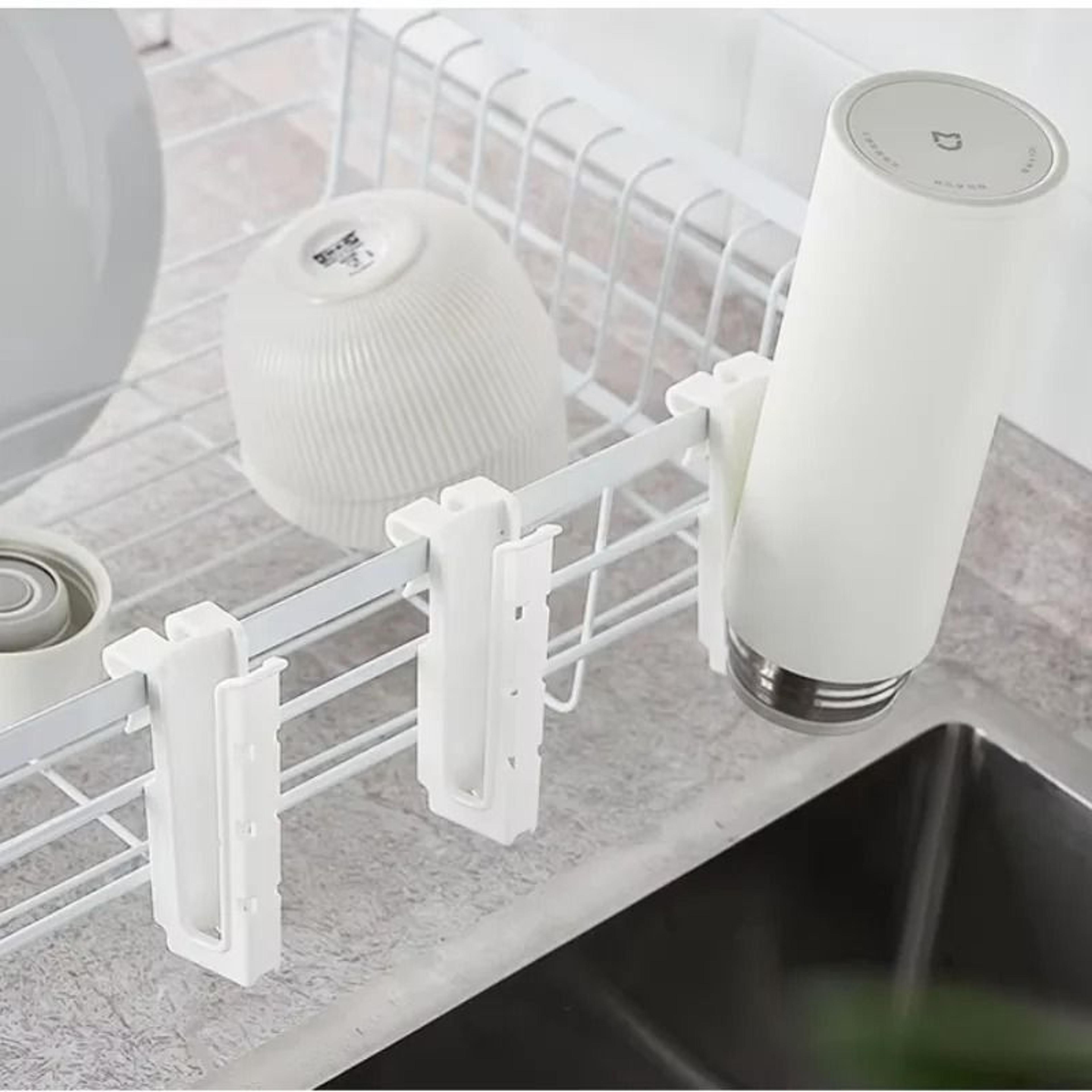 Wall Mounted Cup Drainer Rack Nail Free Upside Down Cup Storage Holder 3