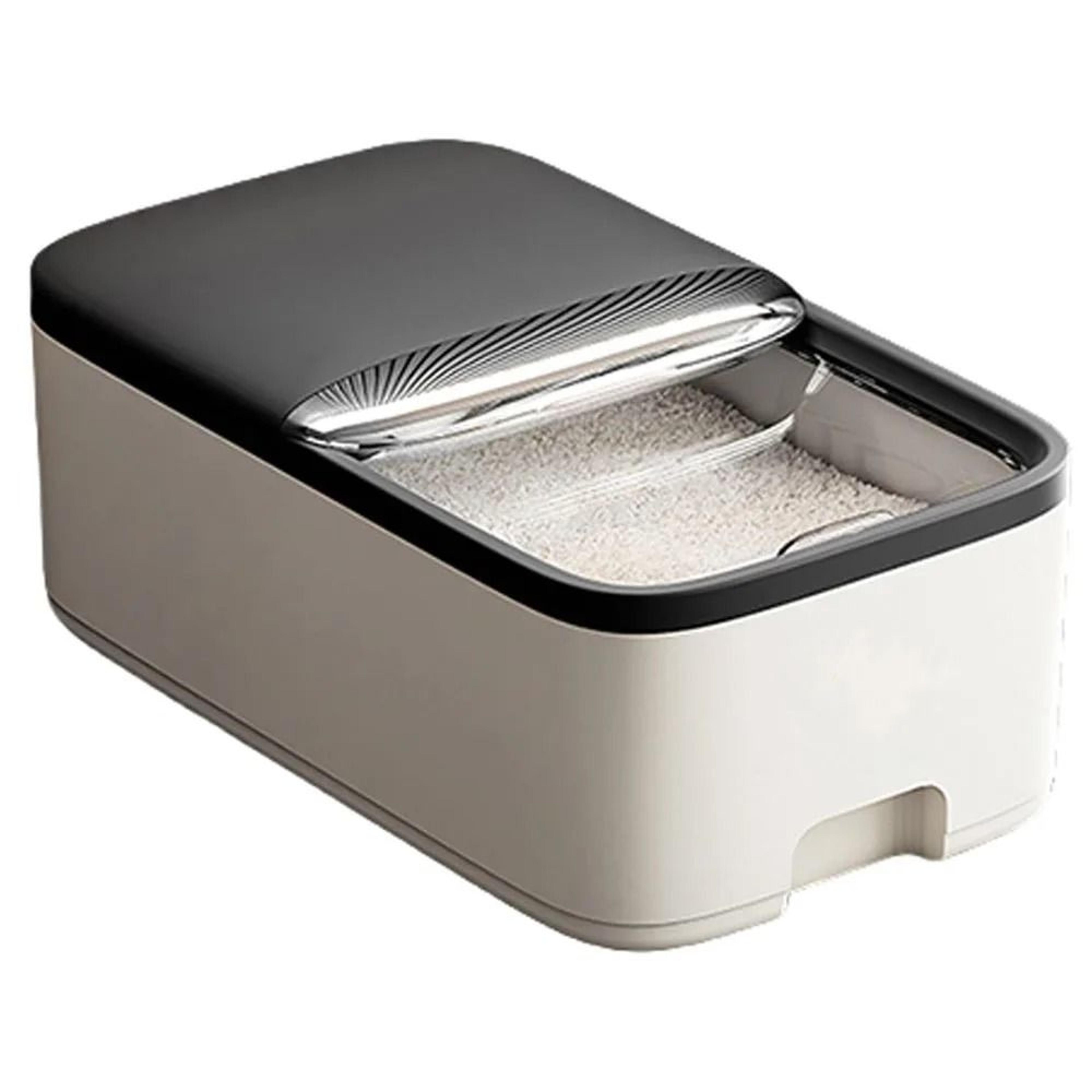 Large Capacity Airtight Rice Storage Container With Measuring Cup And Sealed Lid 0