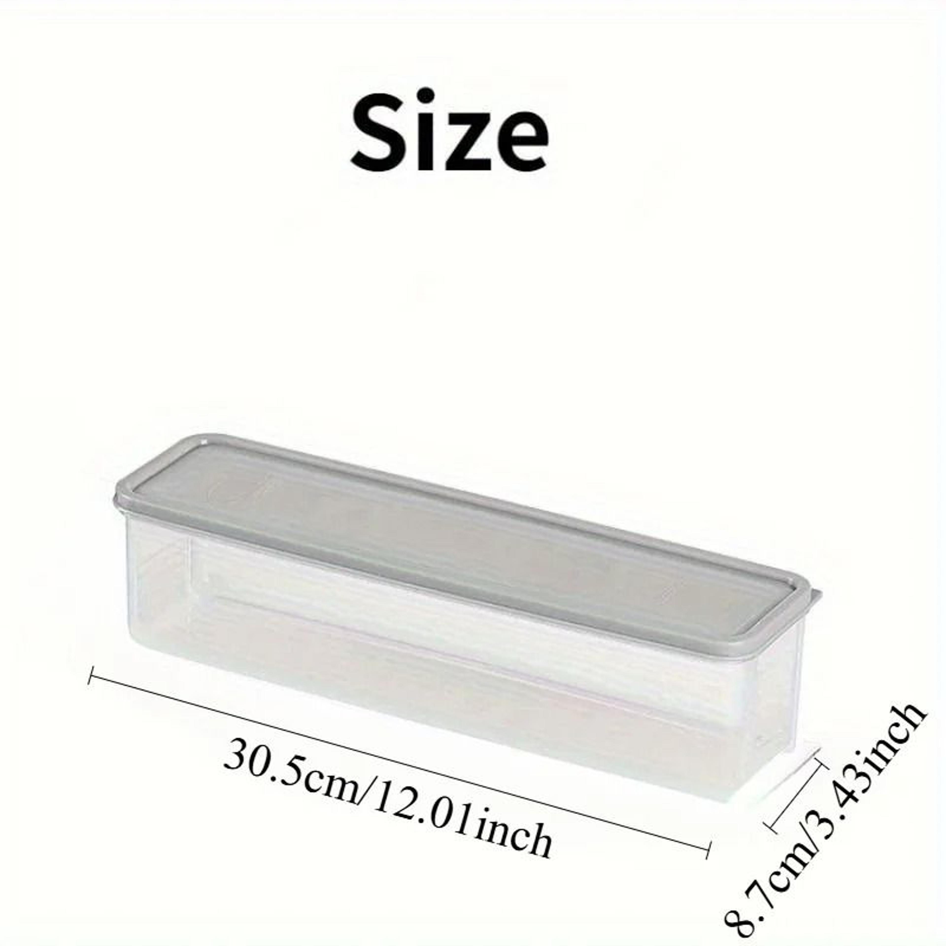 Stackable Spaghetti Storage Container With Lid For Pasta Noodles  Dry Food Storage 1