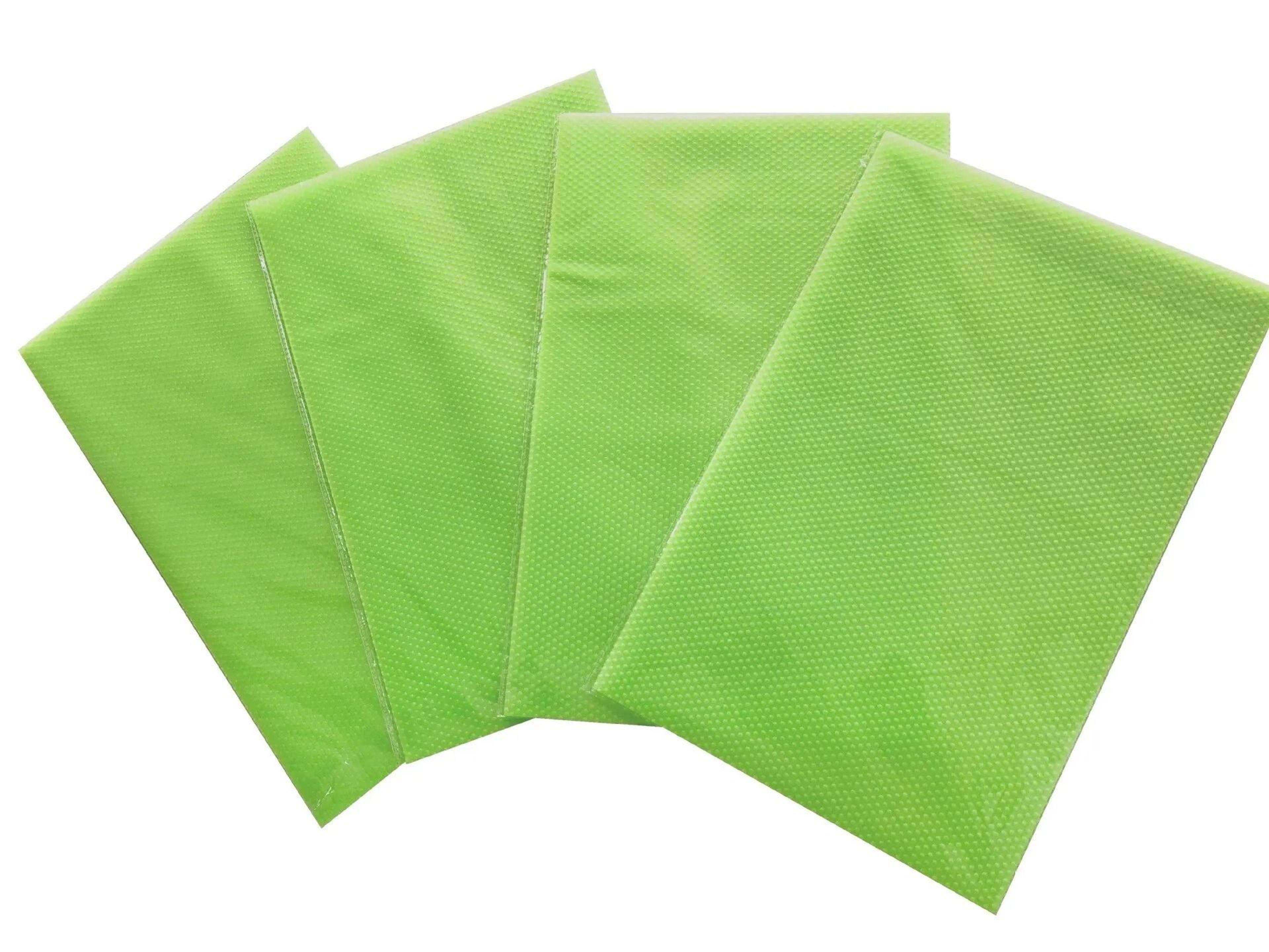 4 Pack Refrigerator Shelf Liners For Drawers Cabinets  Kitchen Storage Protection 7