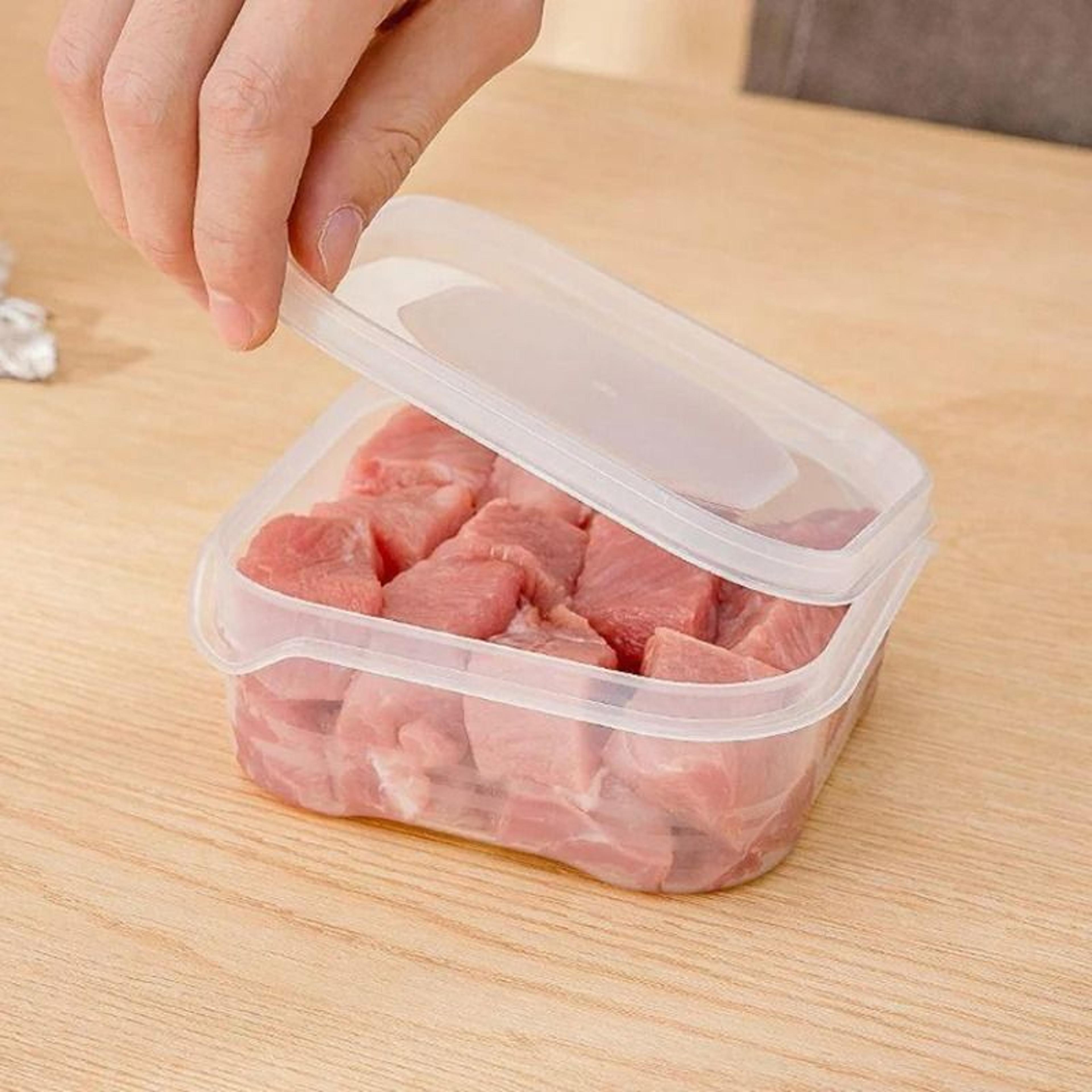 Stackable Freezer Storage Containers With Airtight Lids For Meat Meal Prep  Food Organization 4