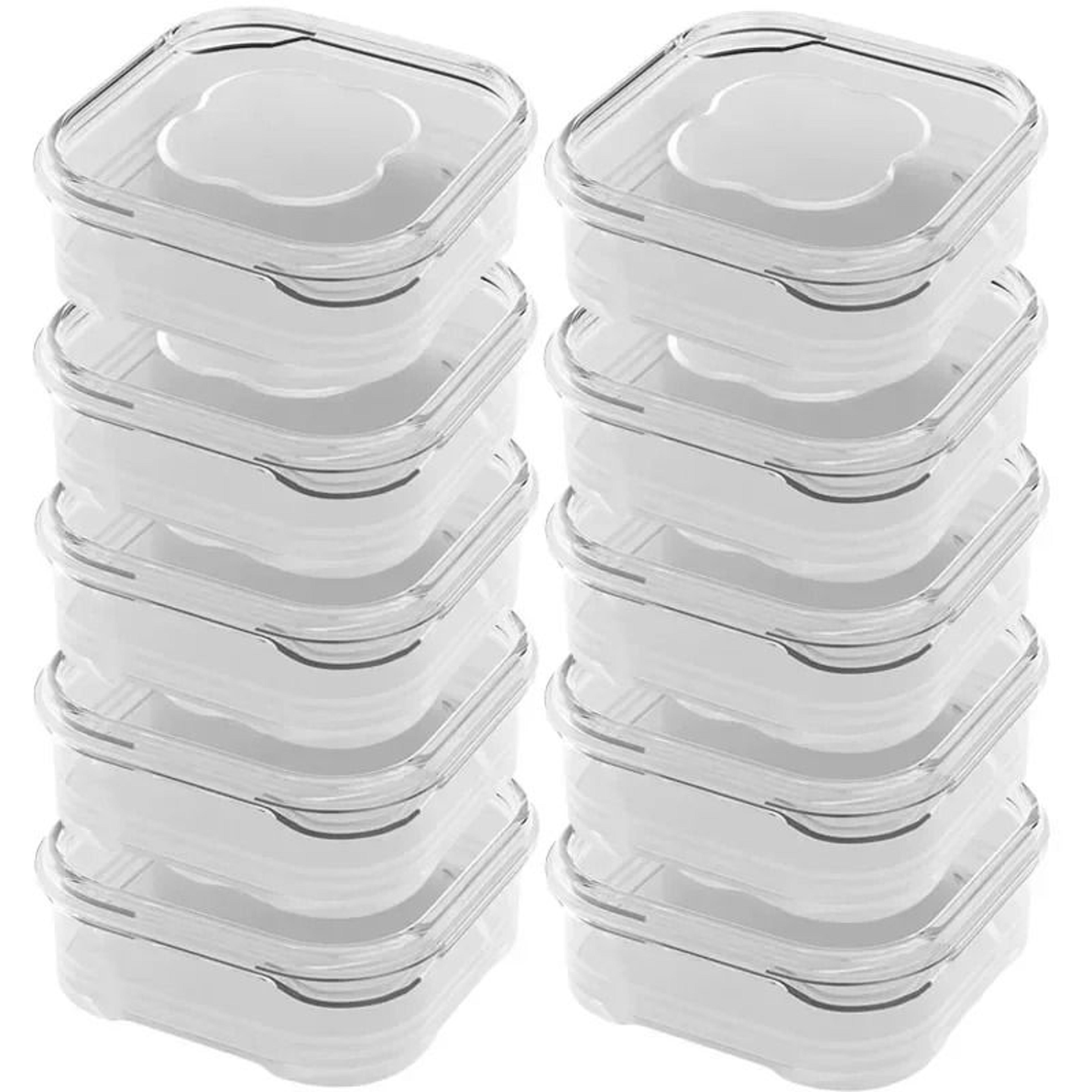 Small Airtight Food Storage Containers Refrigerator Fresh Keeping Boxes 7