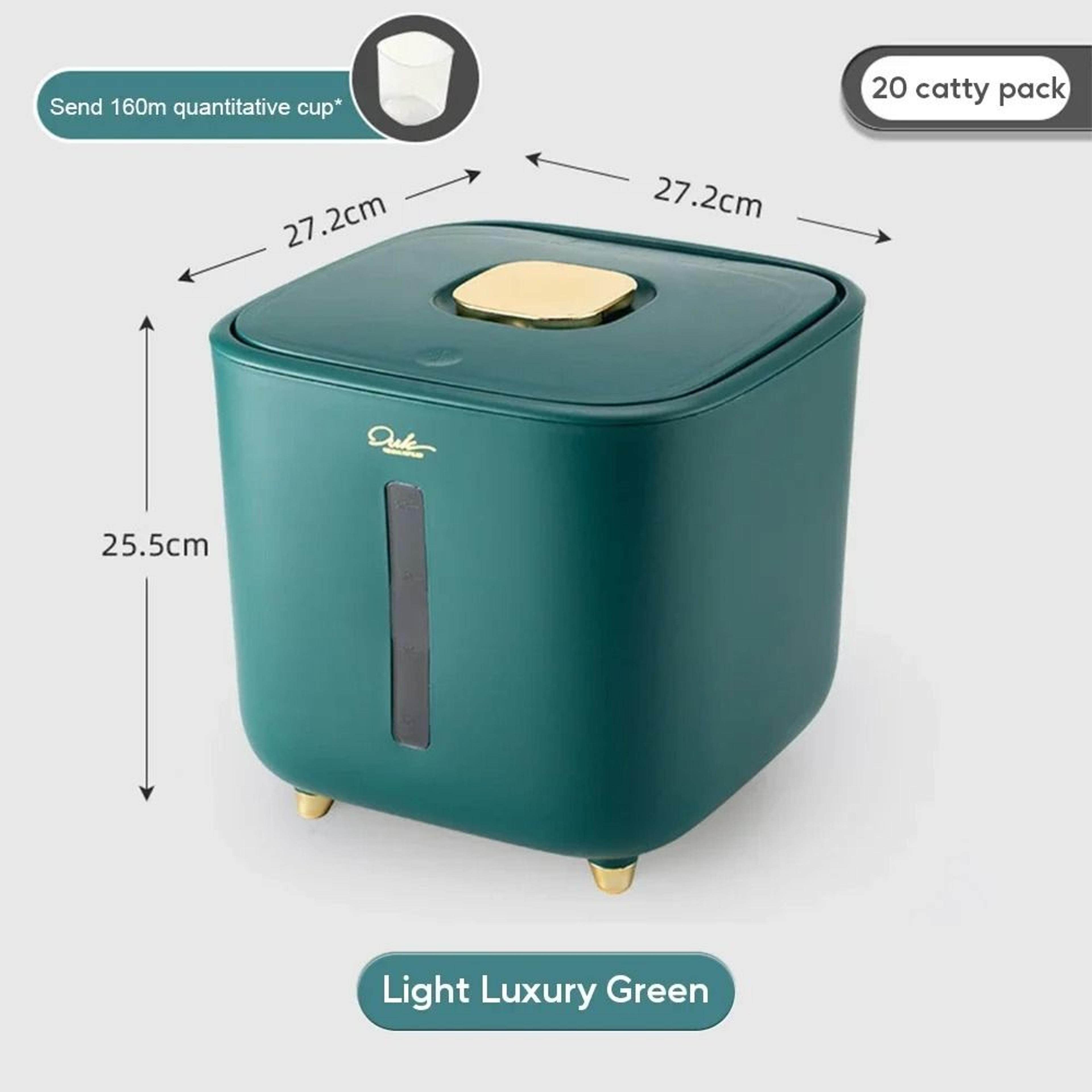 Airtight Rice Storage Container Moisture Proof Grain Storage Bin With Measuring Cup 8