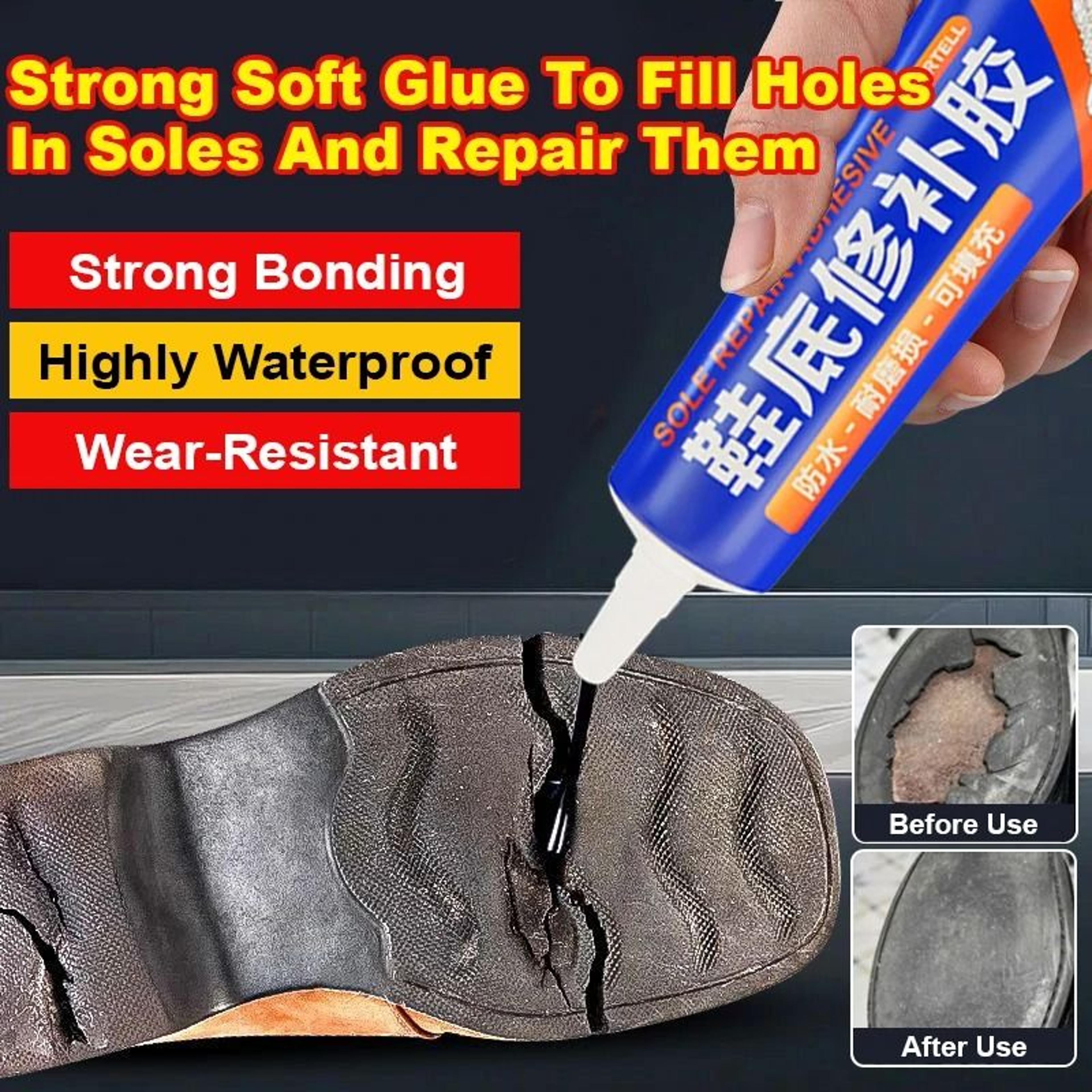shoe repair glue 2 oz waterproof fast dry adhesive