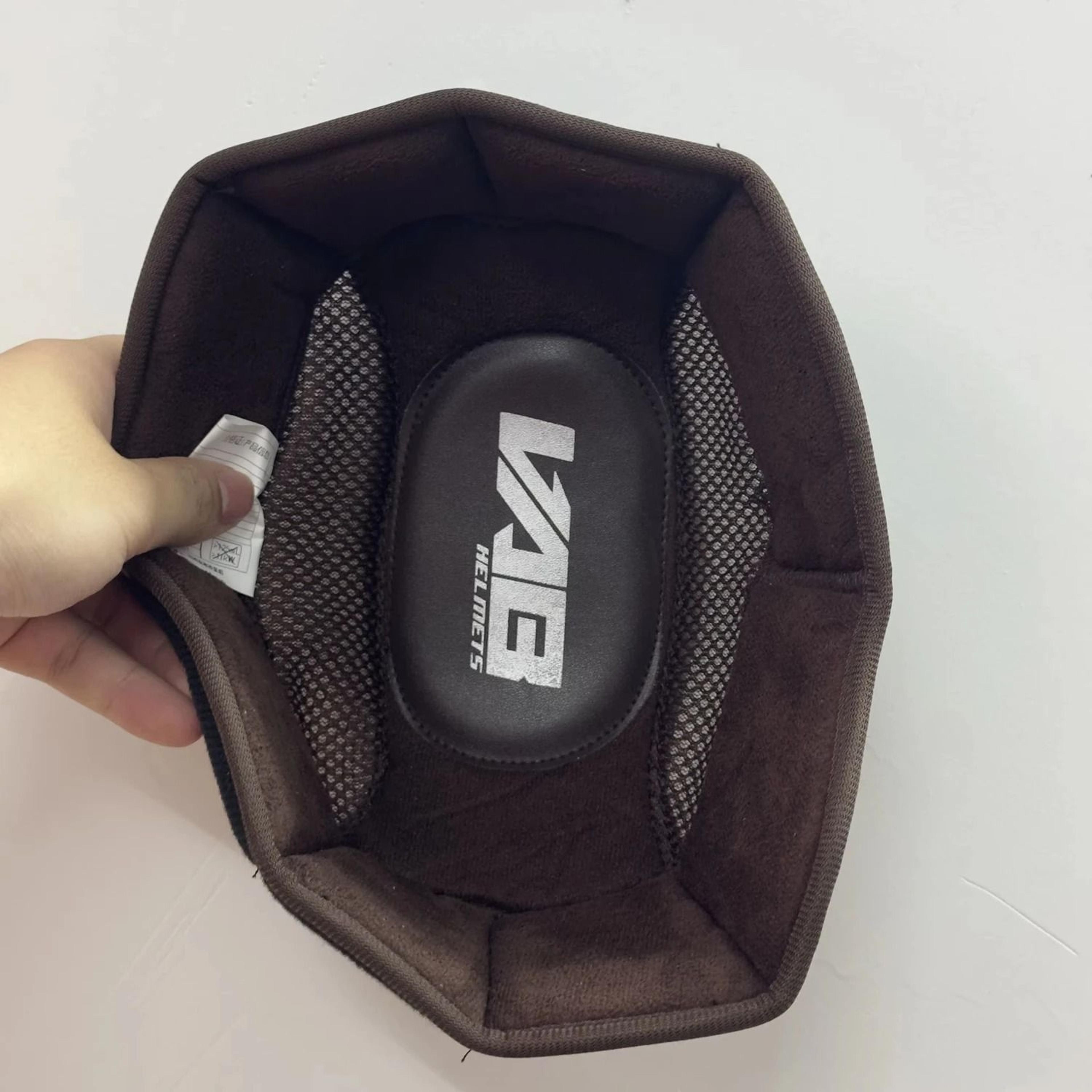 washable helmet liner thickened half helmet padding insert