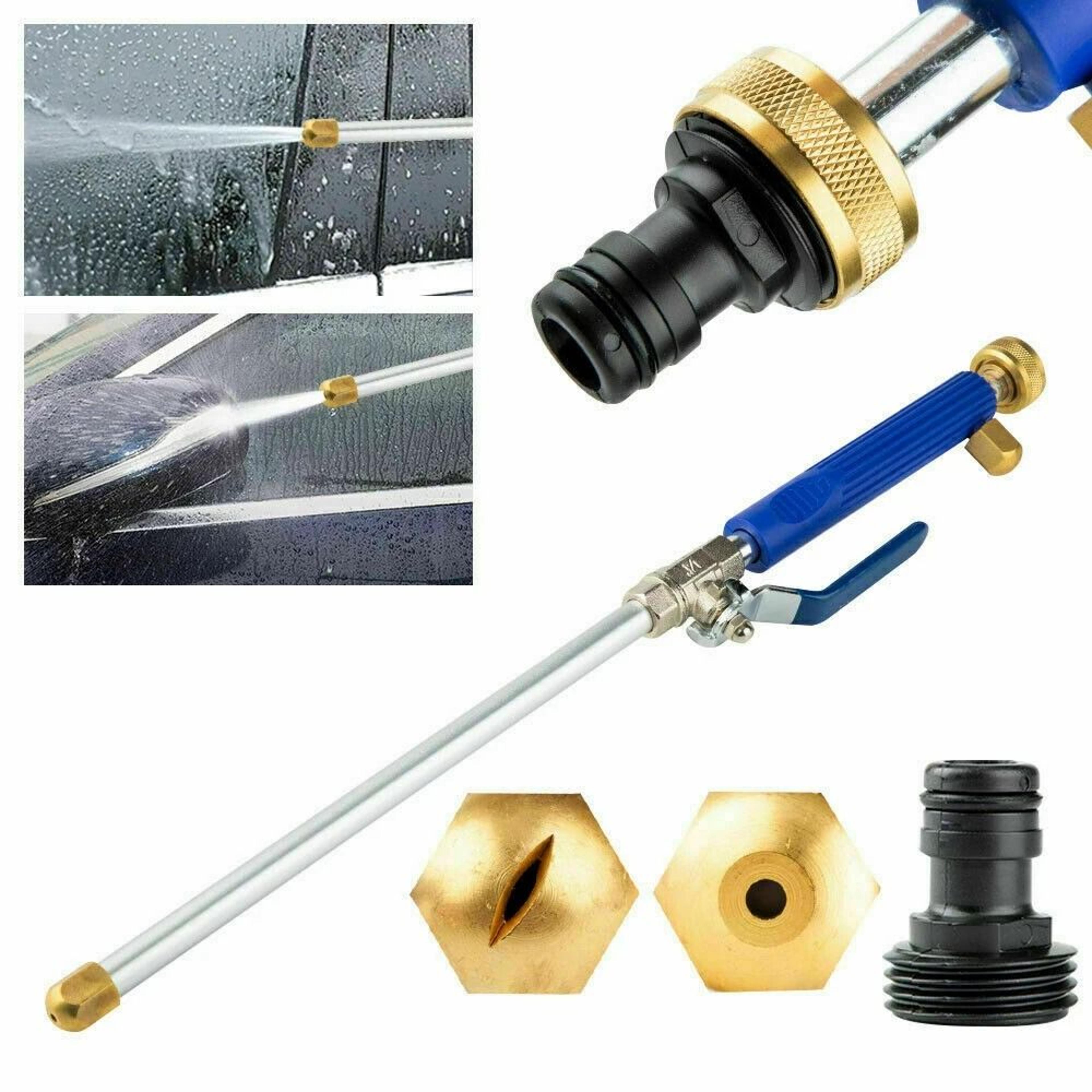 high pressure water sprayer hose wand nozzle