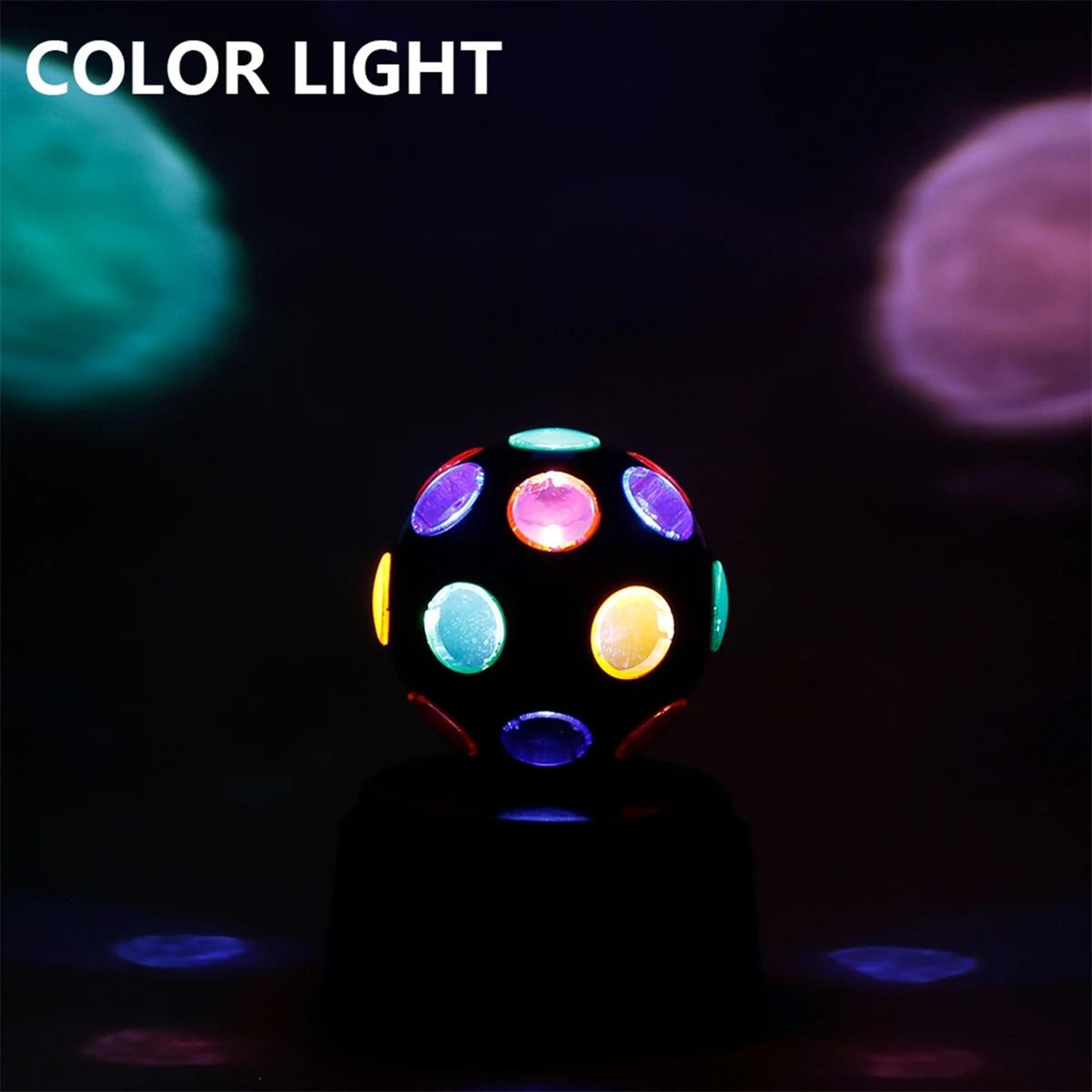 Battery Powered RGB Mini Disco Ball Light 2