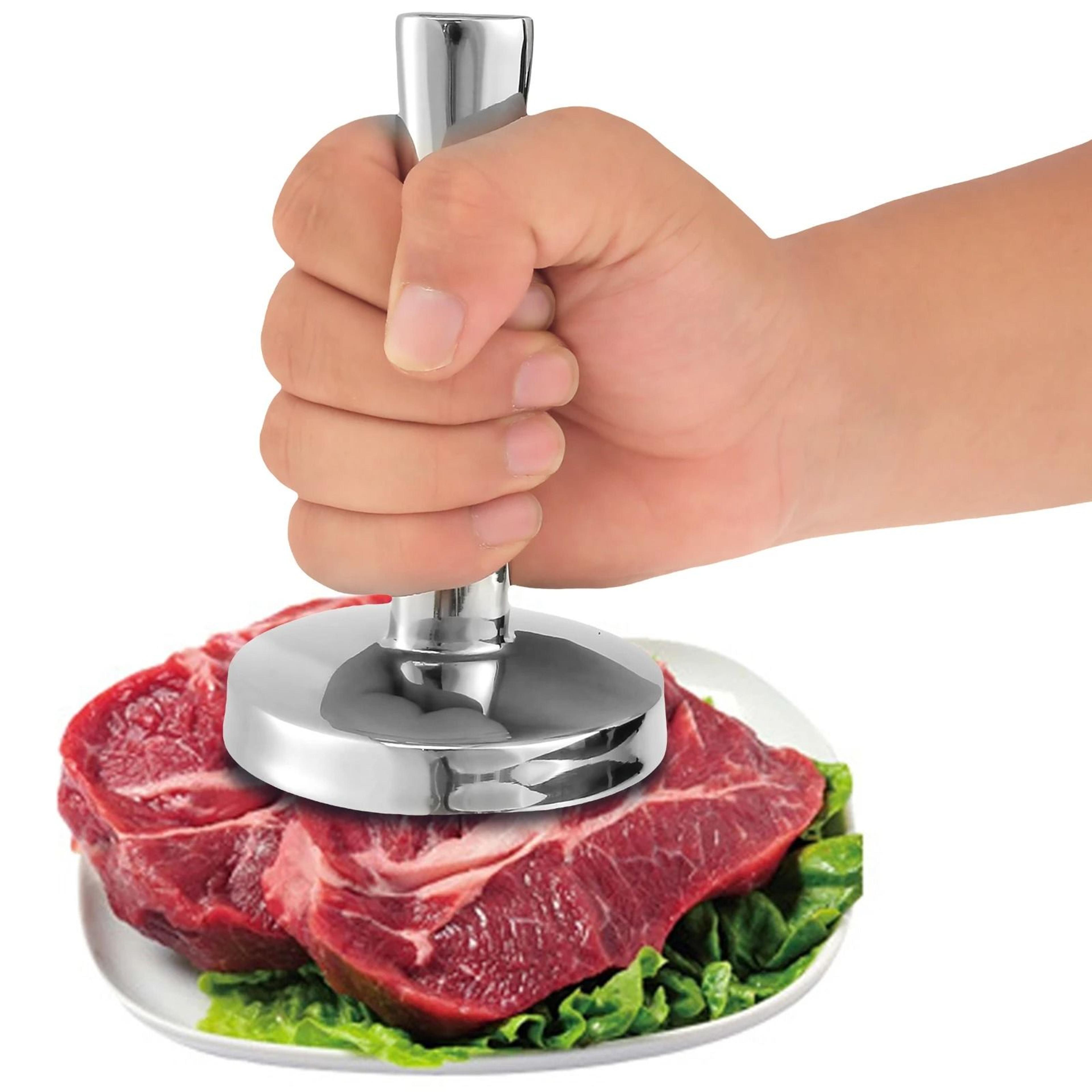 Stainless Steel Meat Tenderizer Pounder 2