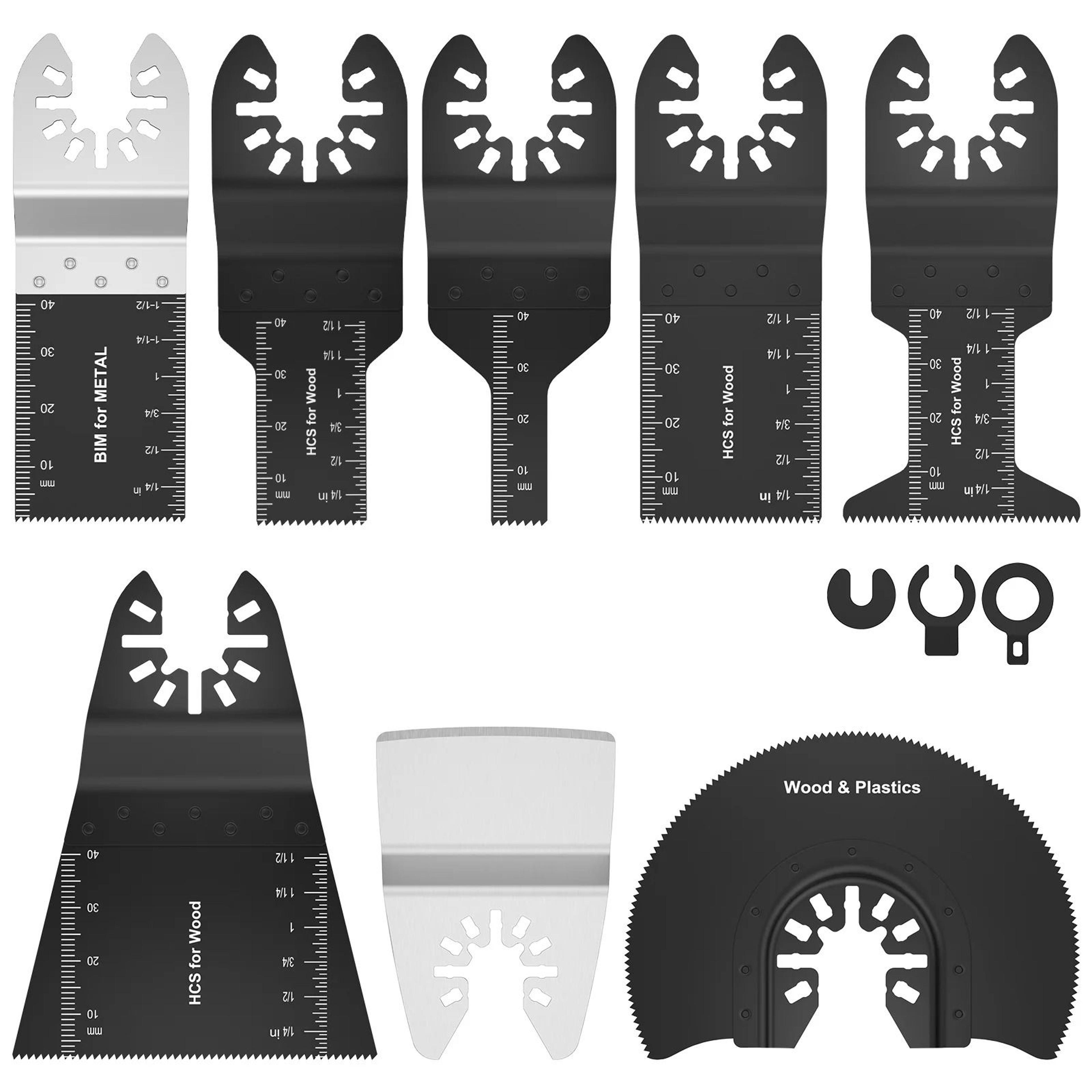 8 Piece Bi Metal Oscillating Saw Blade Set 6