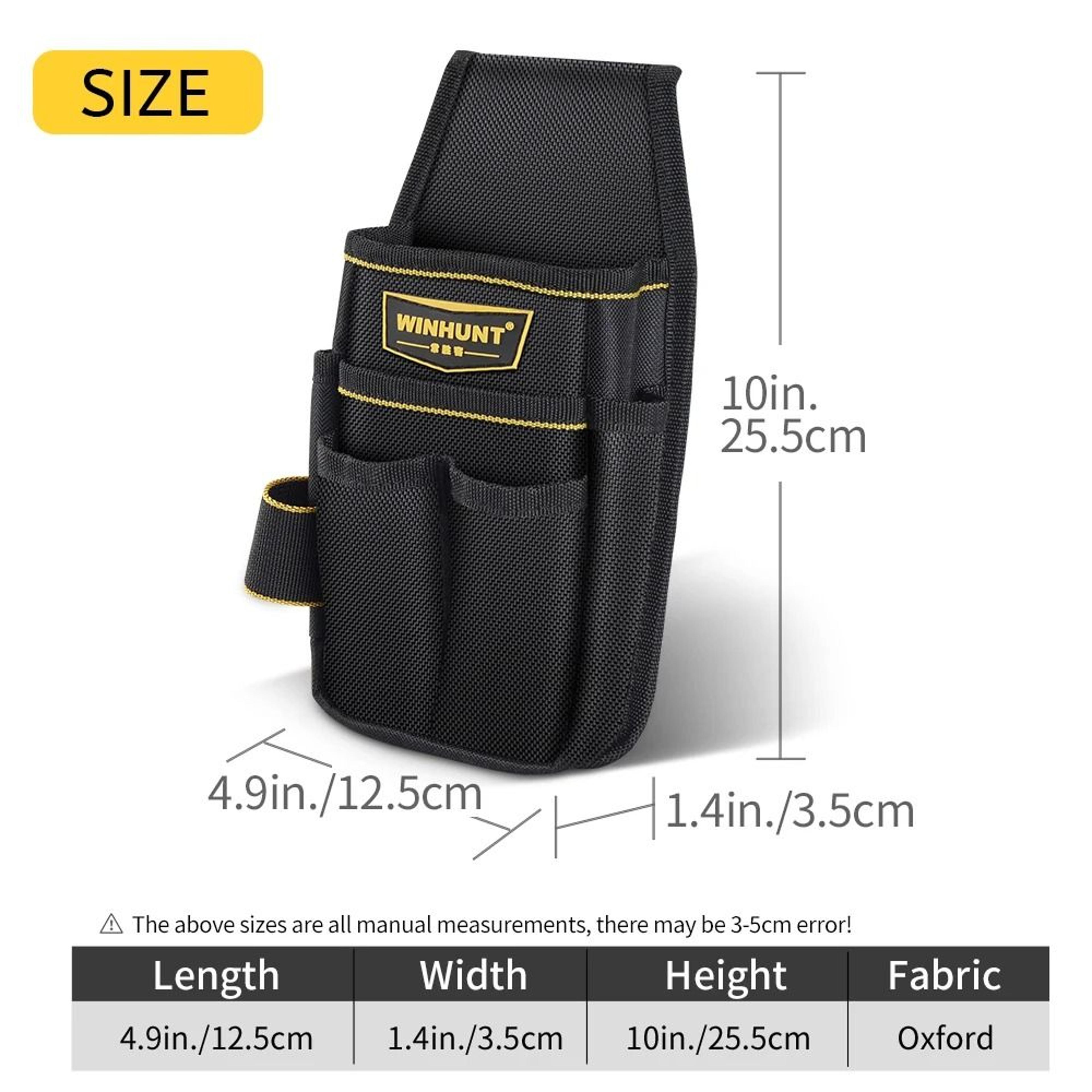 Mini Tool Pouch With Belt Clip Organizer 5
