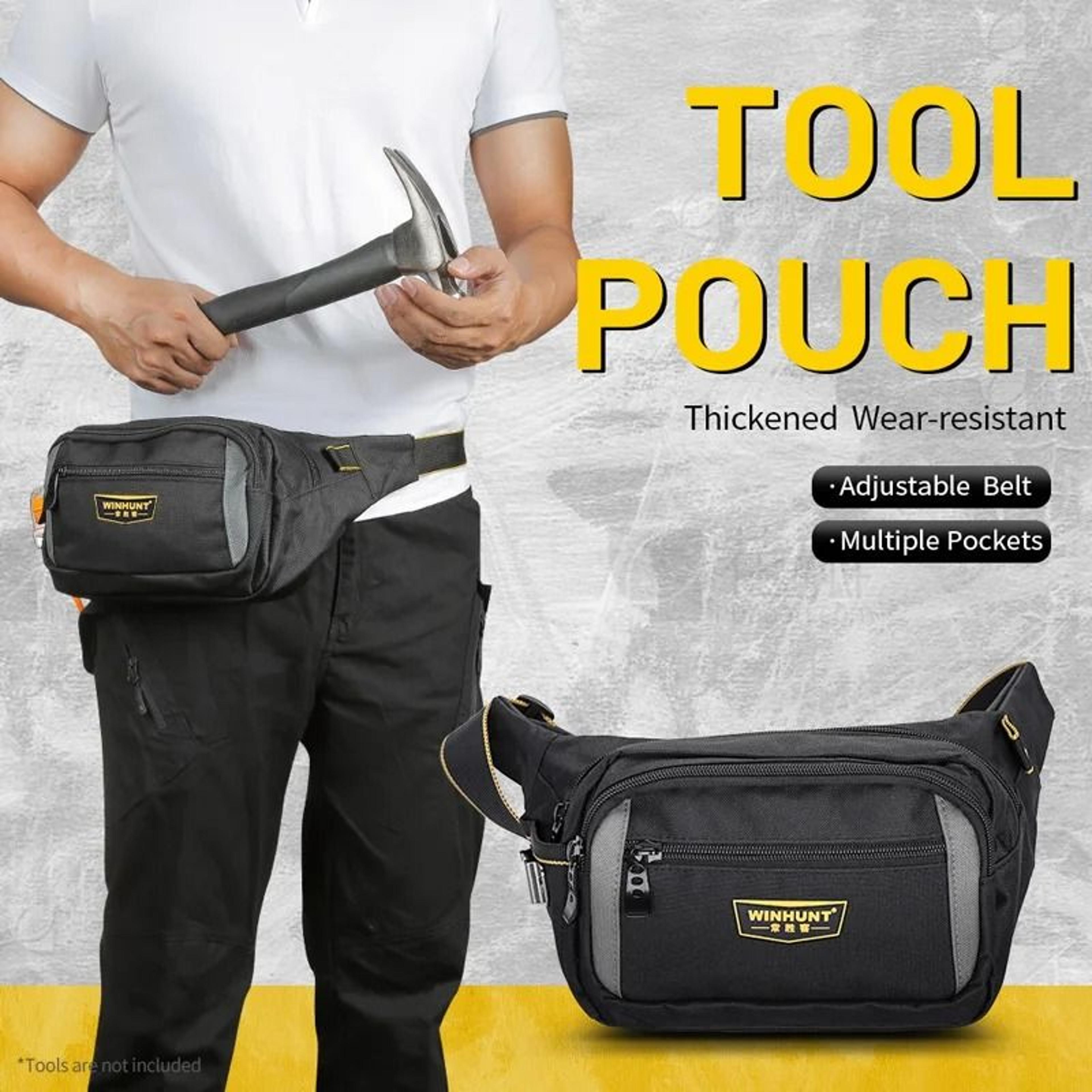 heavy duty electrician waist tool bag