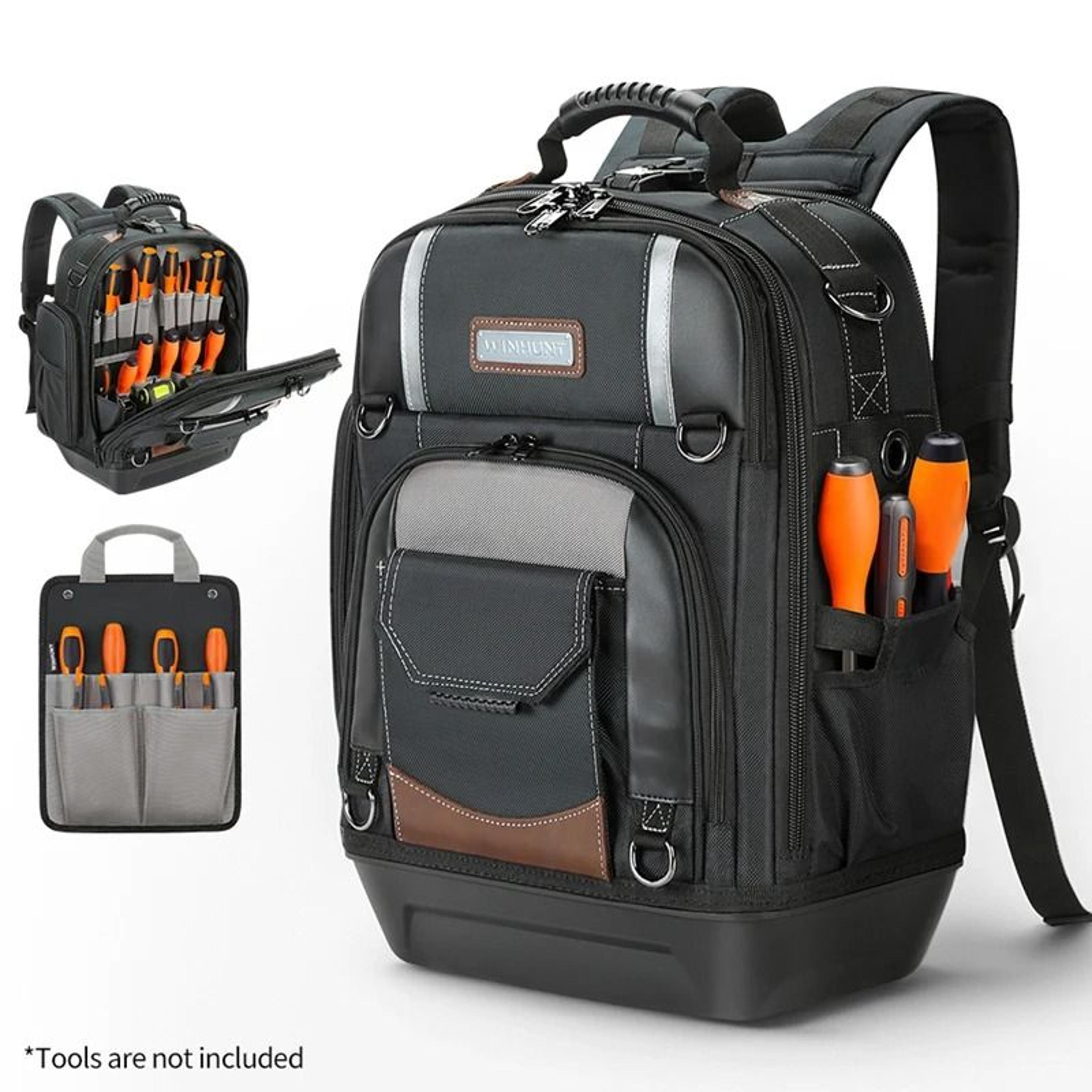 Heavy Duty Tool Backpack With Removable Carrier 4