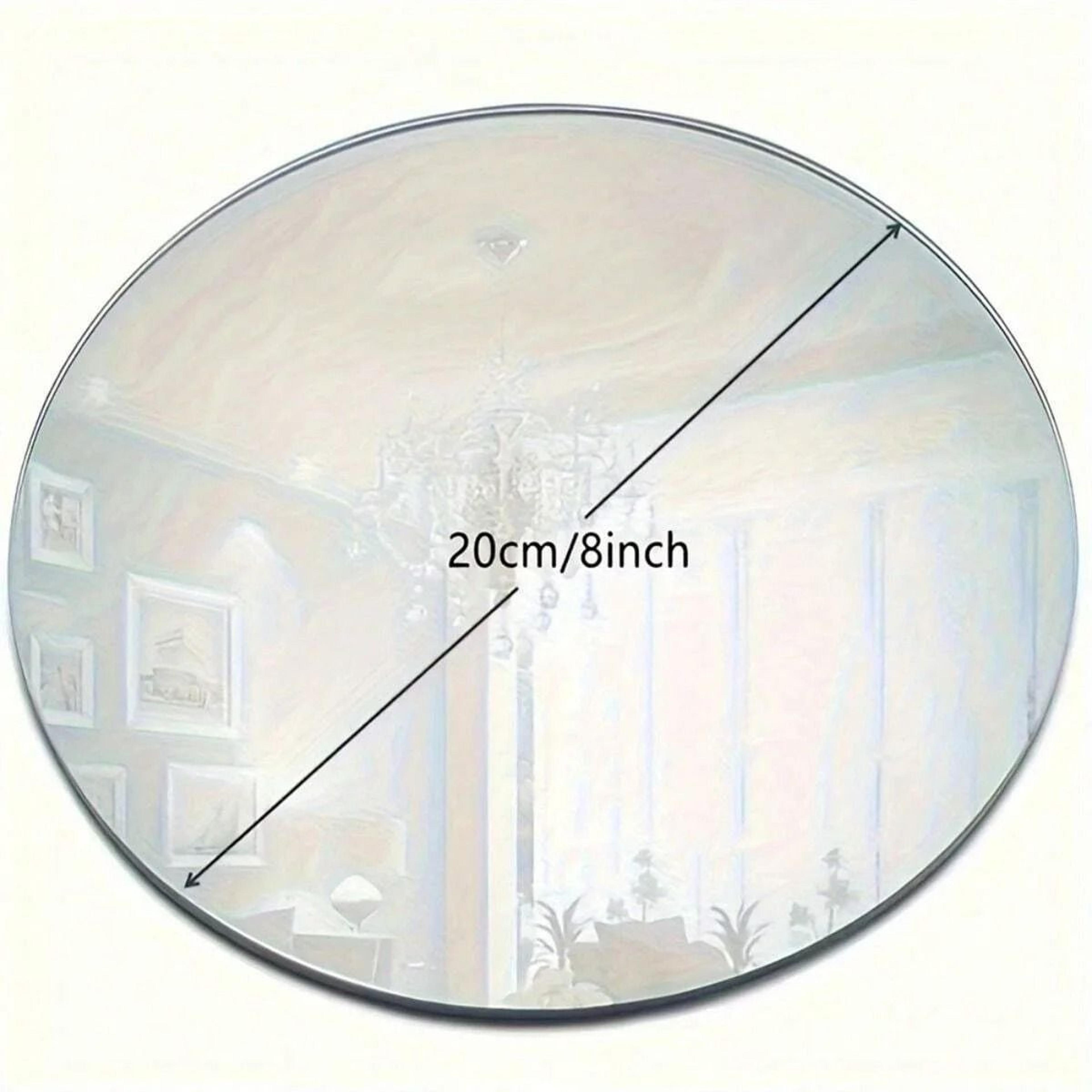 Acrylic Round Mirror Centerpiece Set 1
