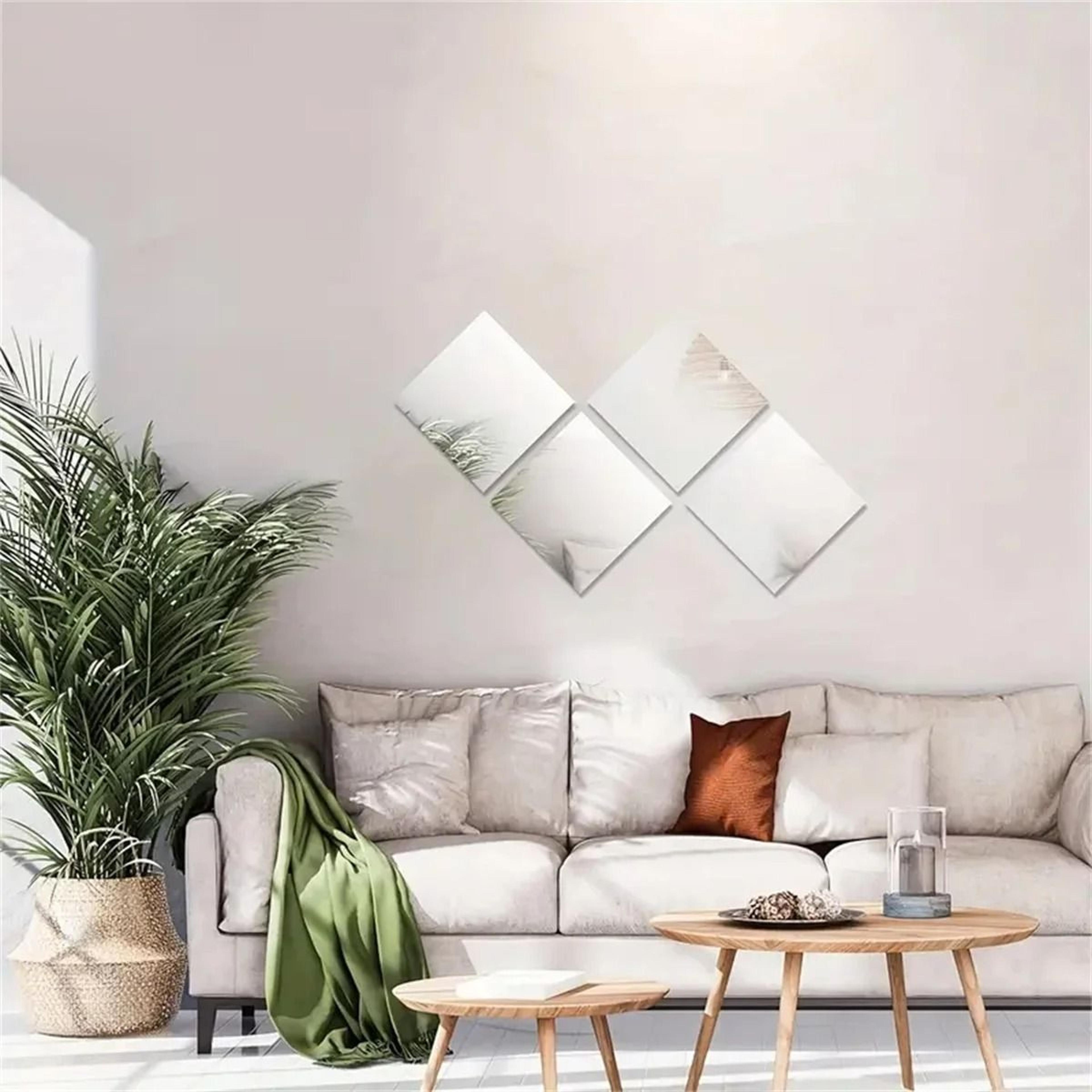 Acrylic Square Mirror Tray Set 0