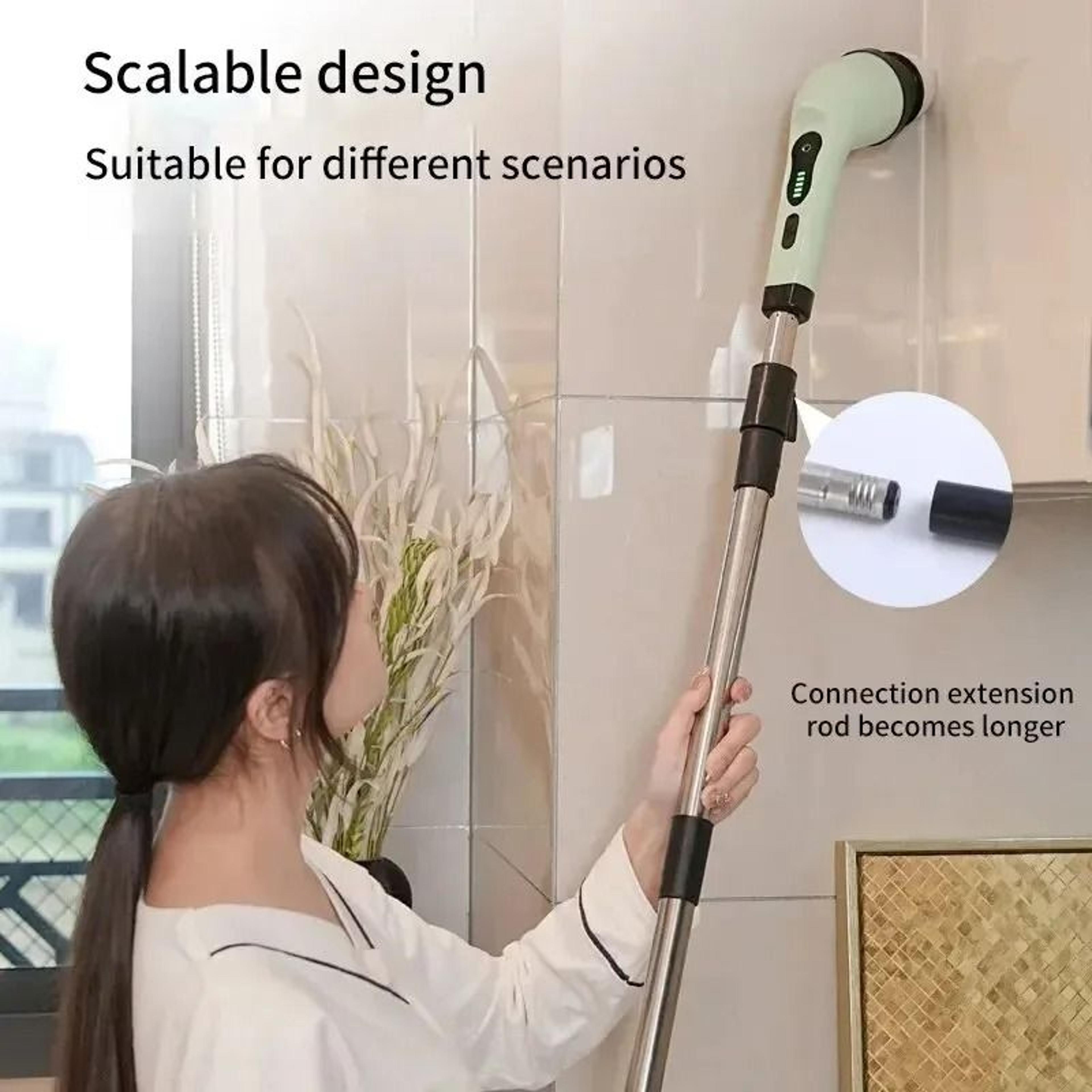 Wireless Electric Cleaning Brush Multifunction Rotating Scrubber 0