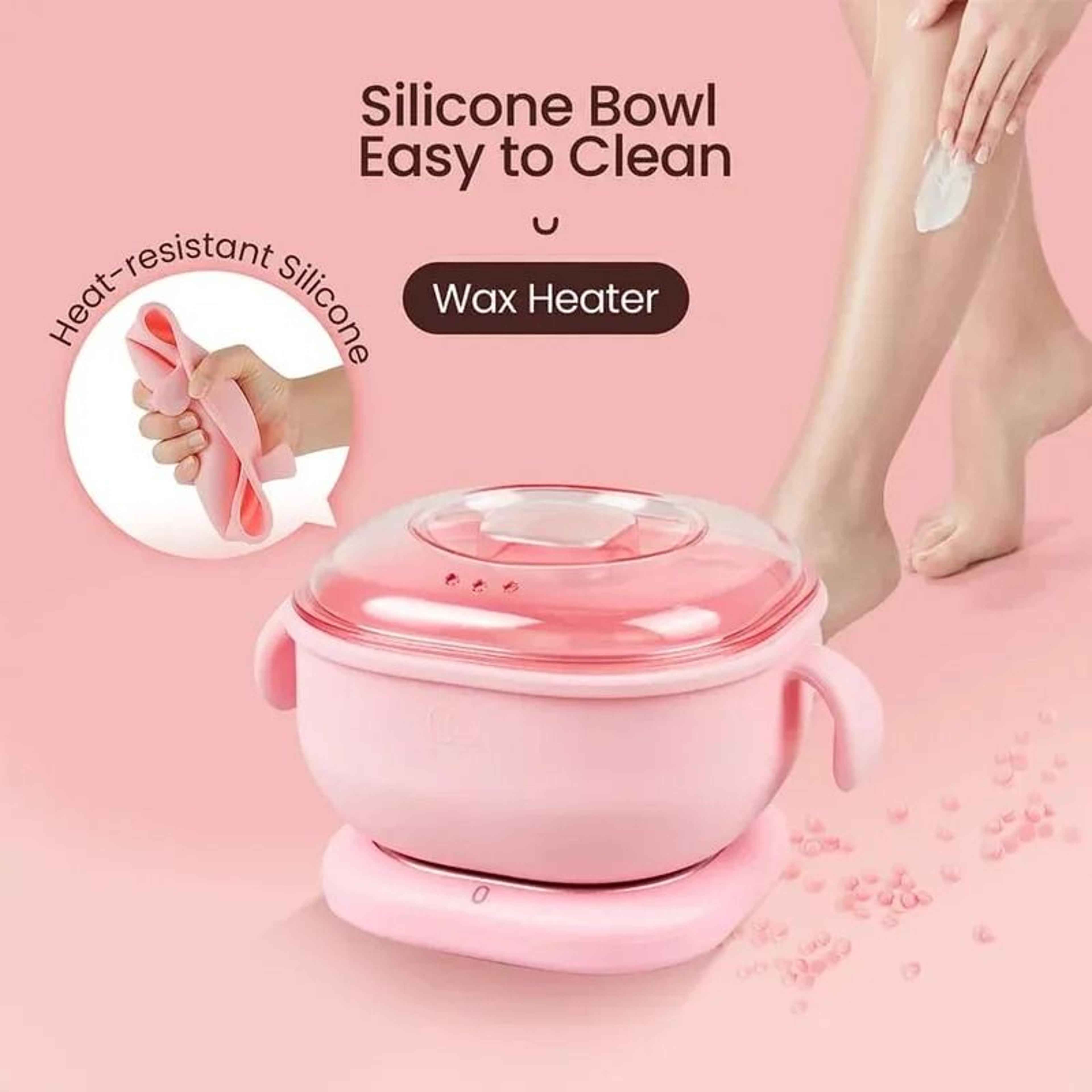 foldable silicone wax heater portable electric wax warmer 13.5 oz