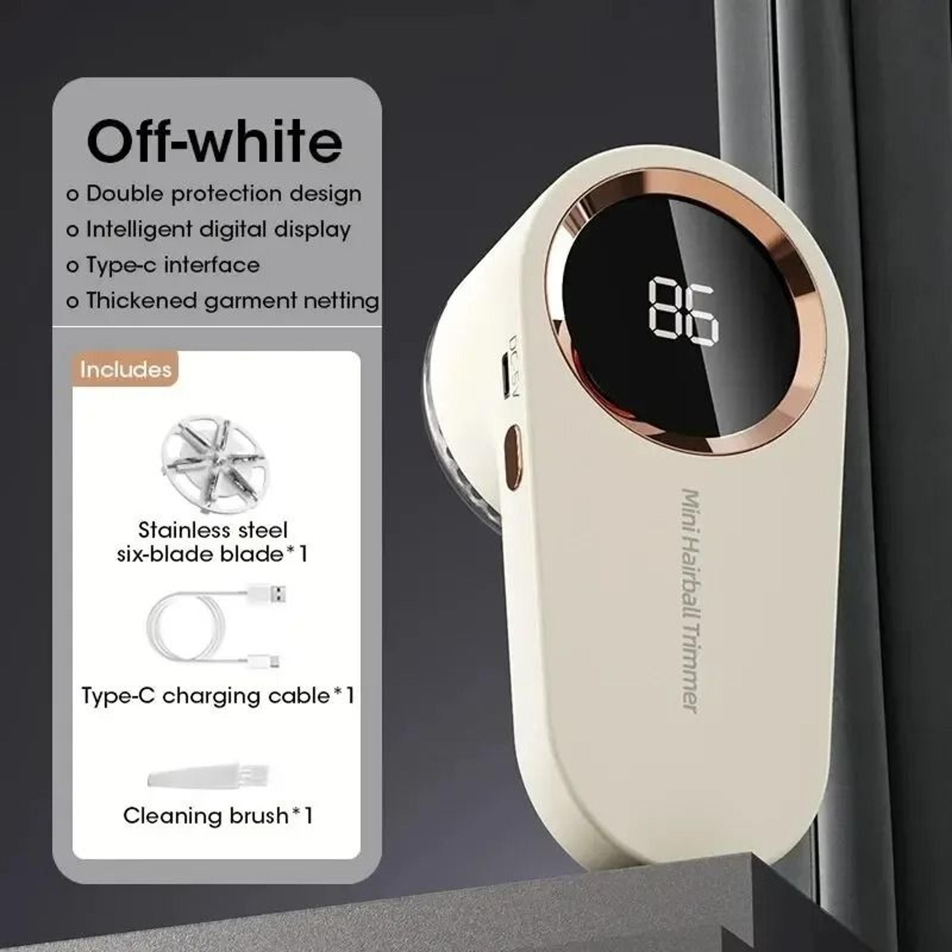 Rechargeable Digital Fabric Shaver For Clothes 5