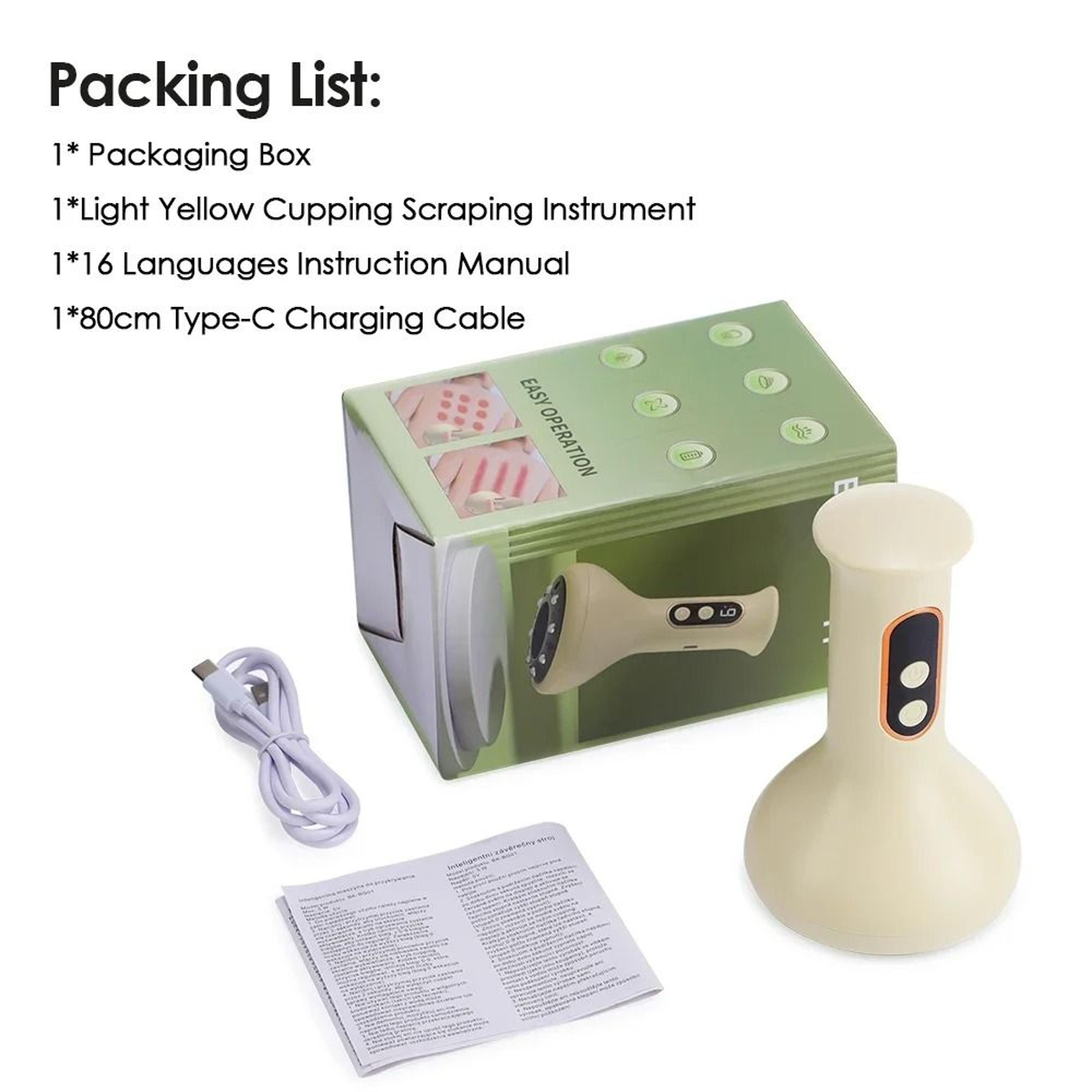 Rechargeable Hot Compress Body Massage Tool 6