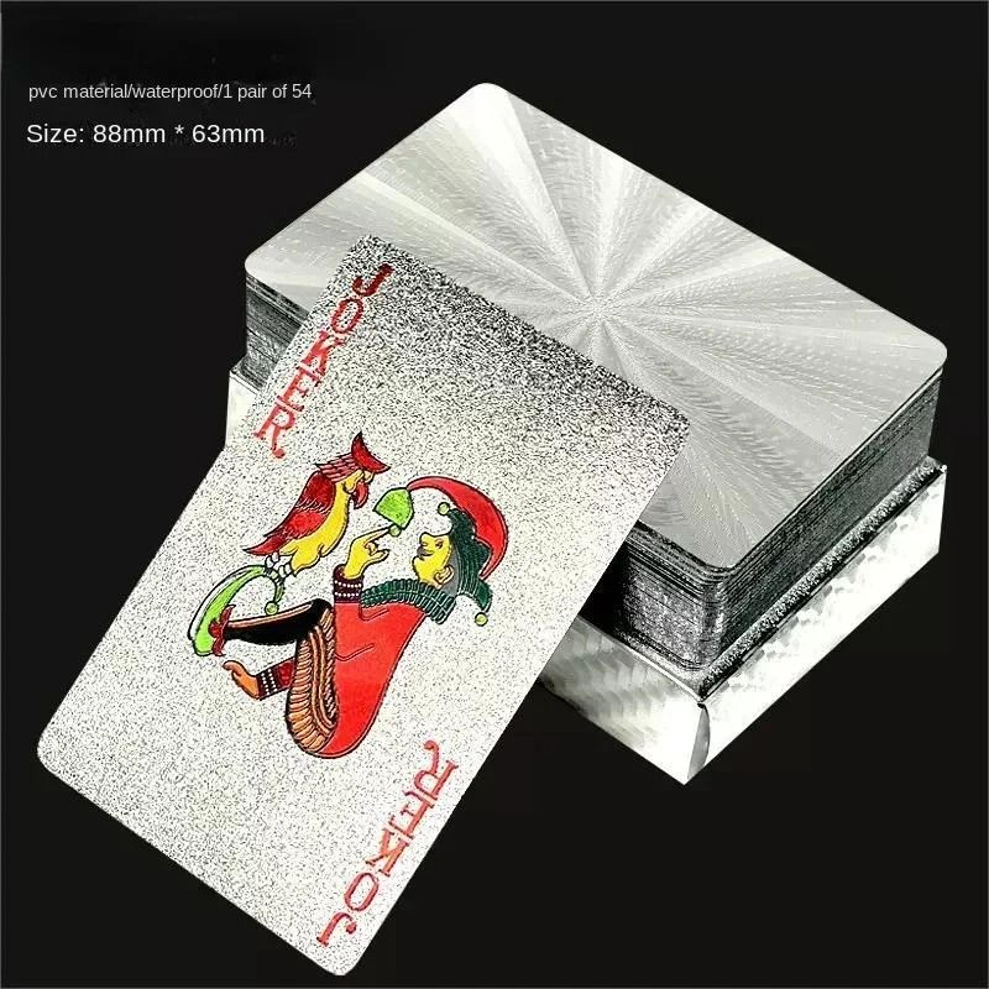 Black Gold Waterproof Playing Cards Poker Set 13