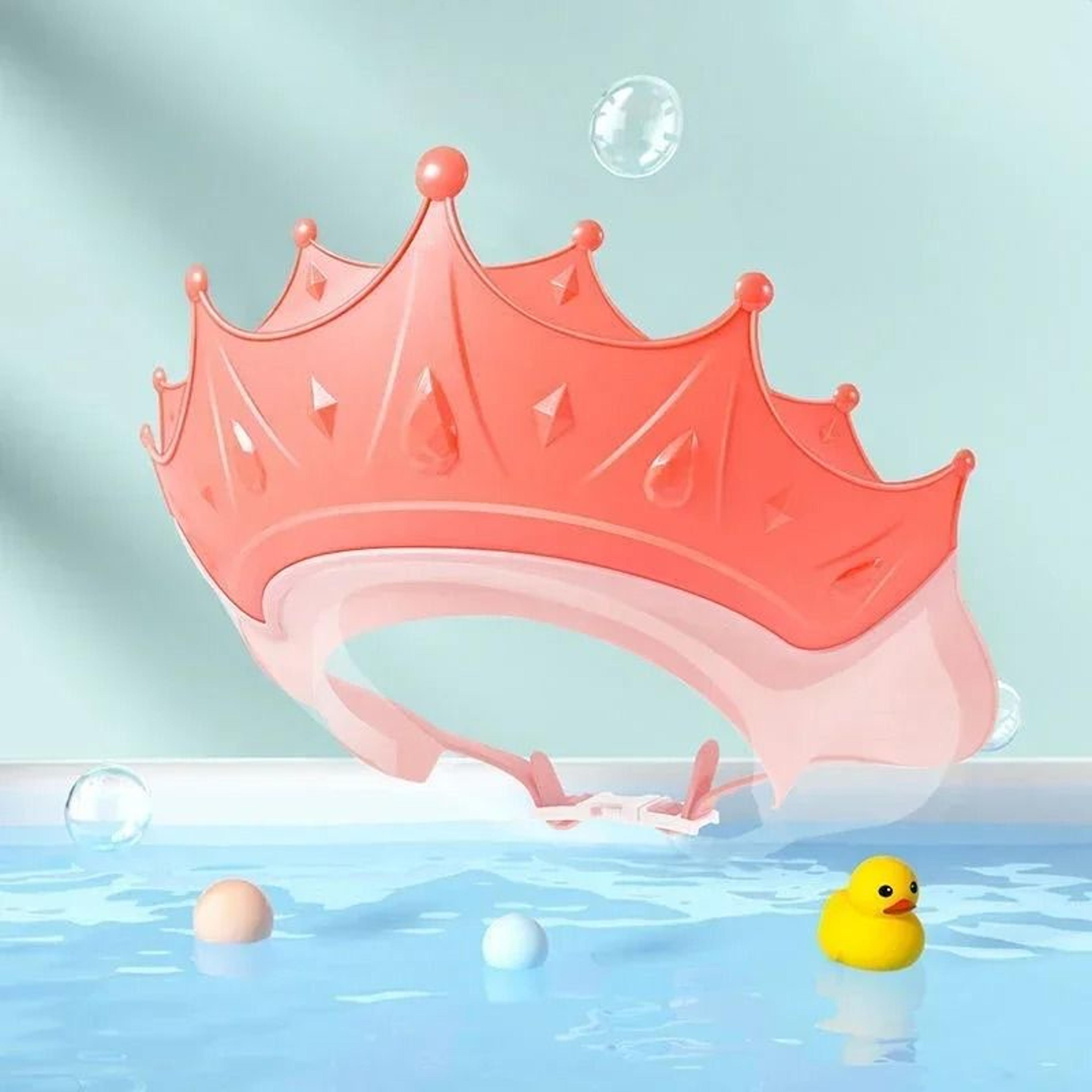 Adjustable Baby Shampoo Shower Cap For Kids 4
