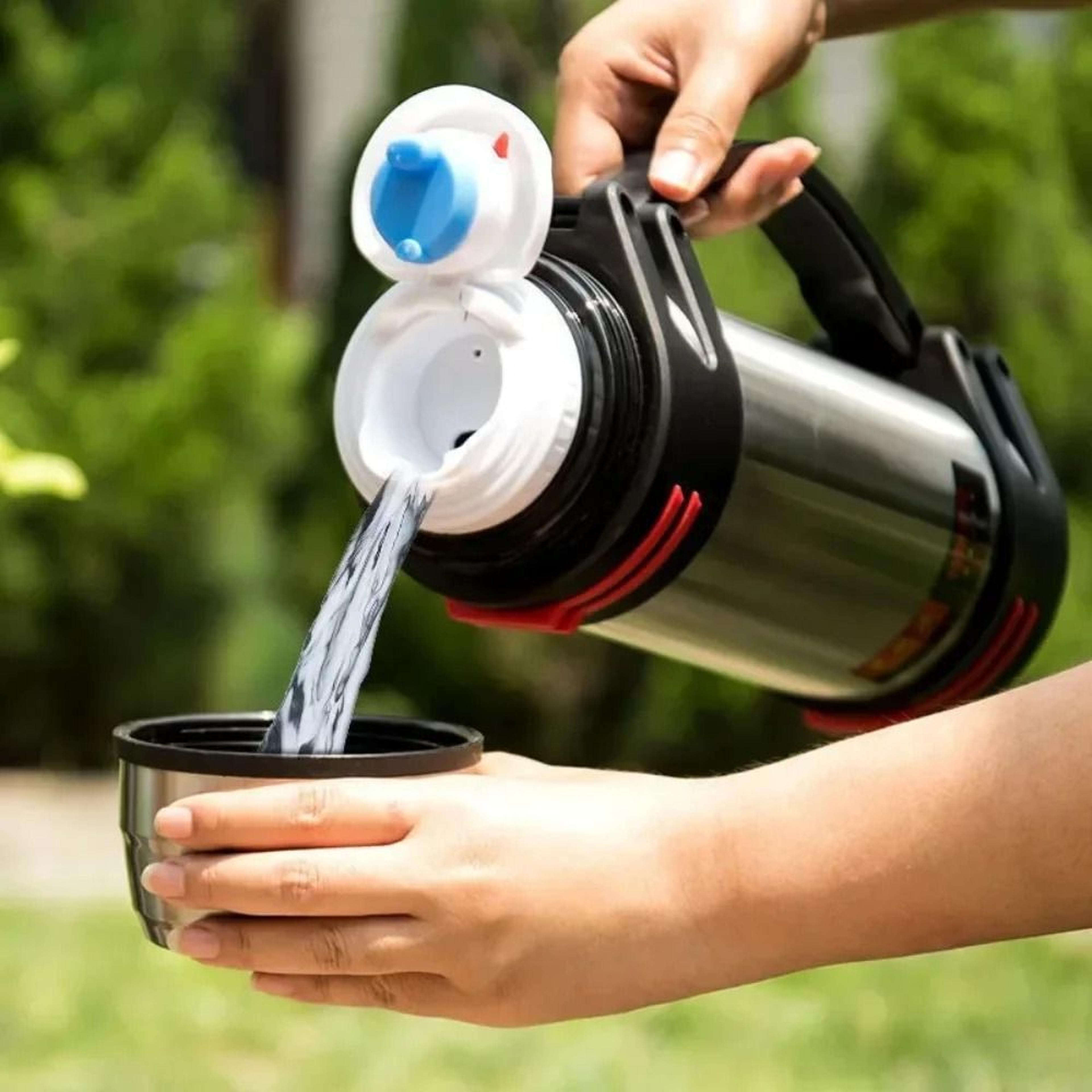 Large Stainless Steel Vacuum Thermos Bottle 1