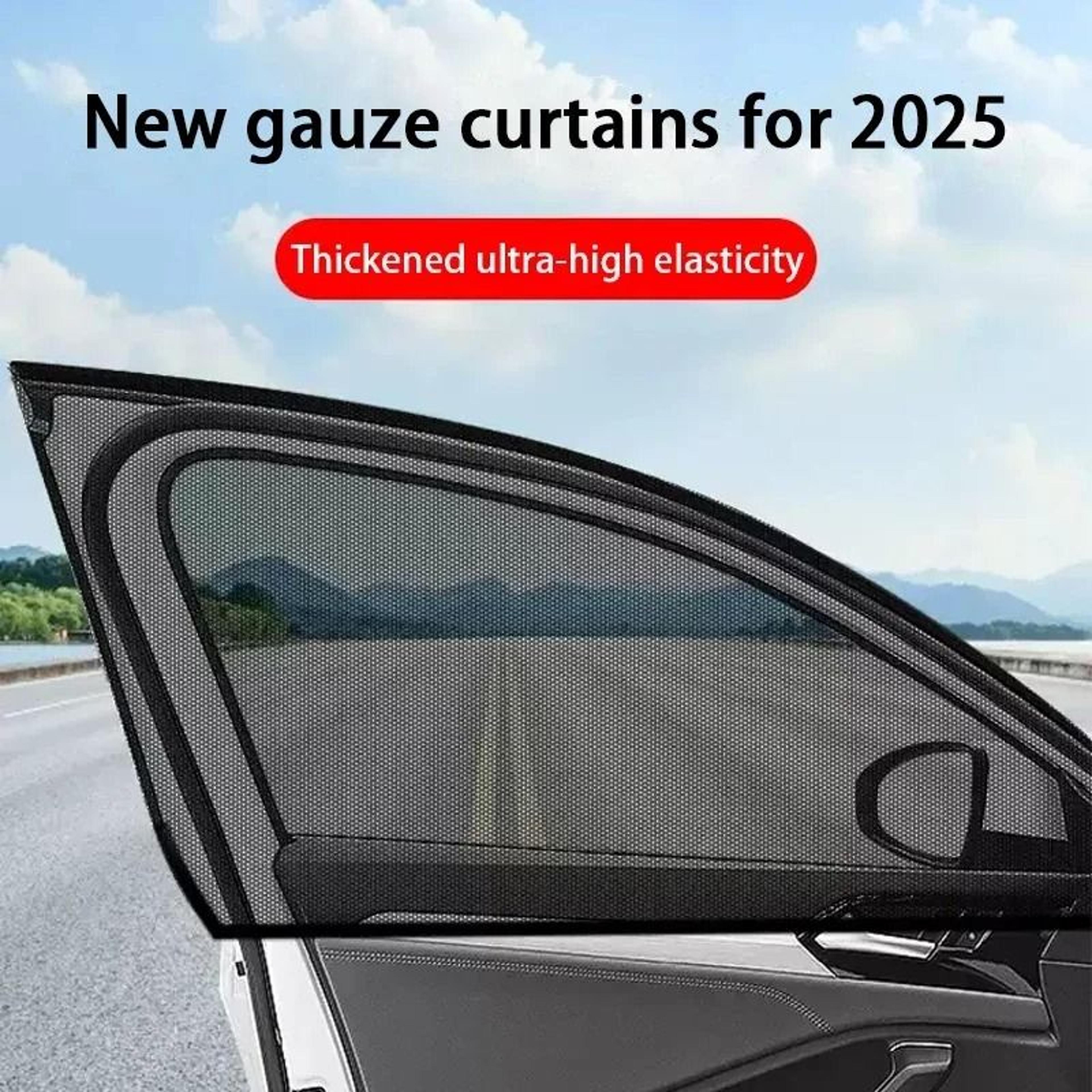 car window mosquito net sunshade curtain
