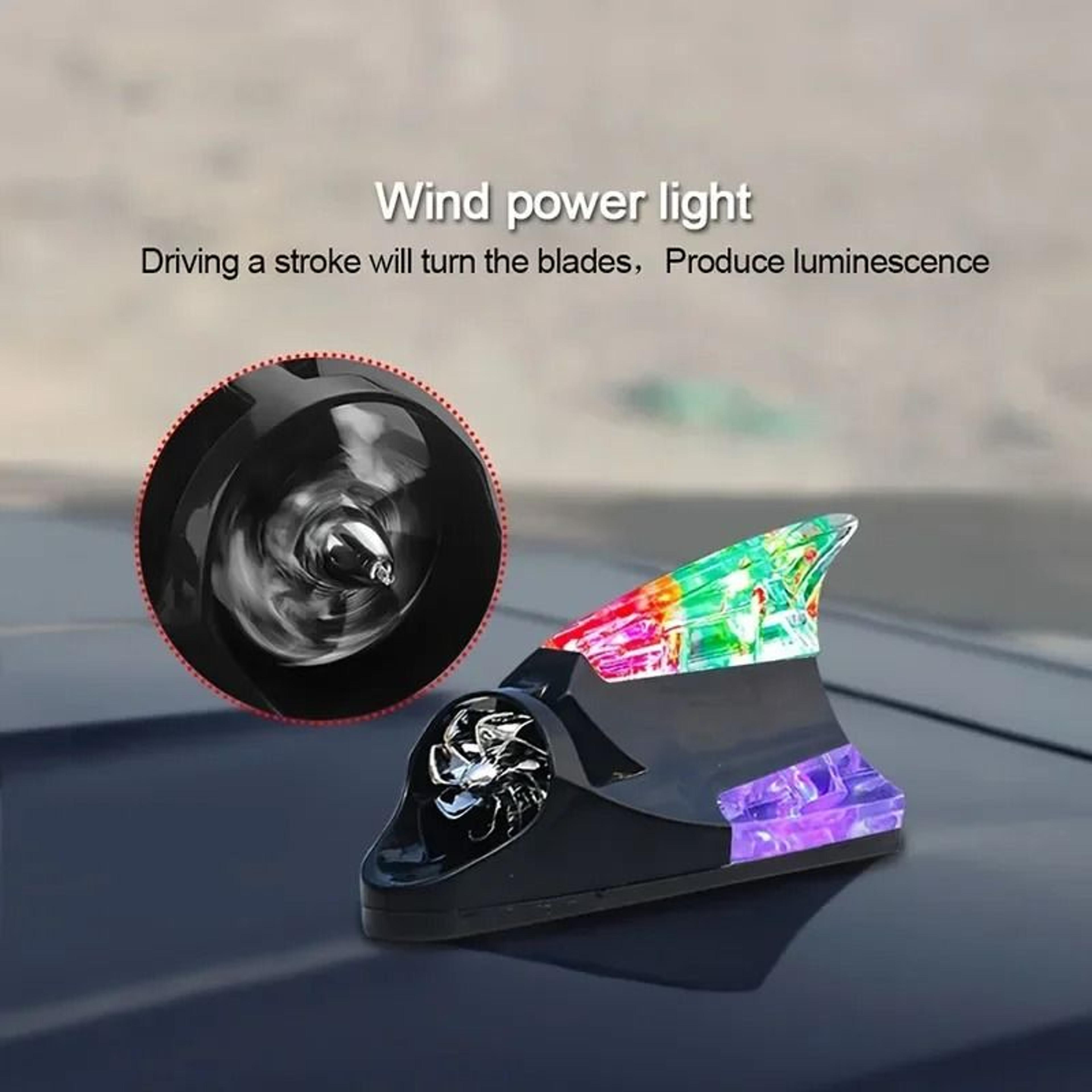 AeroFlow Wind Powered Kinetic Roof Light Accessory 2