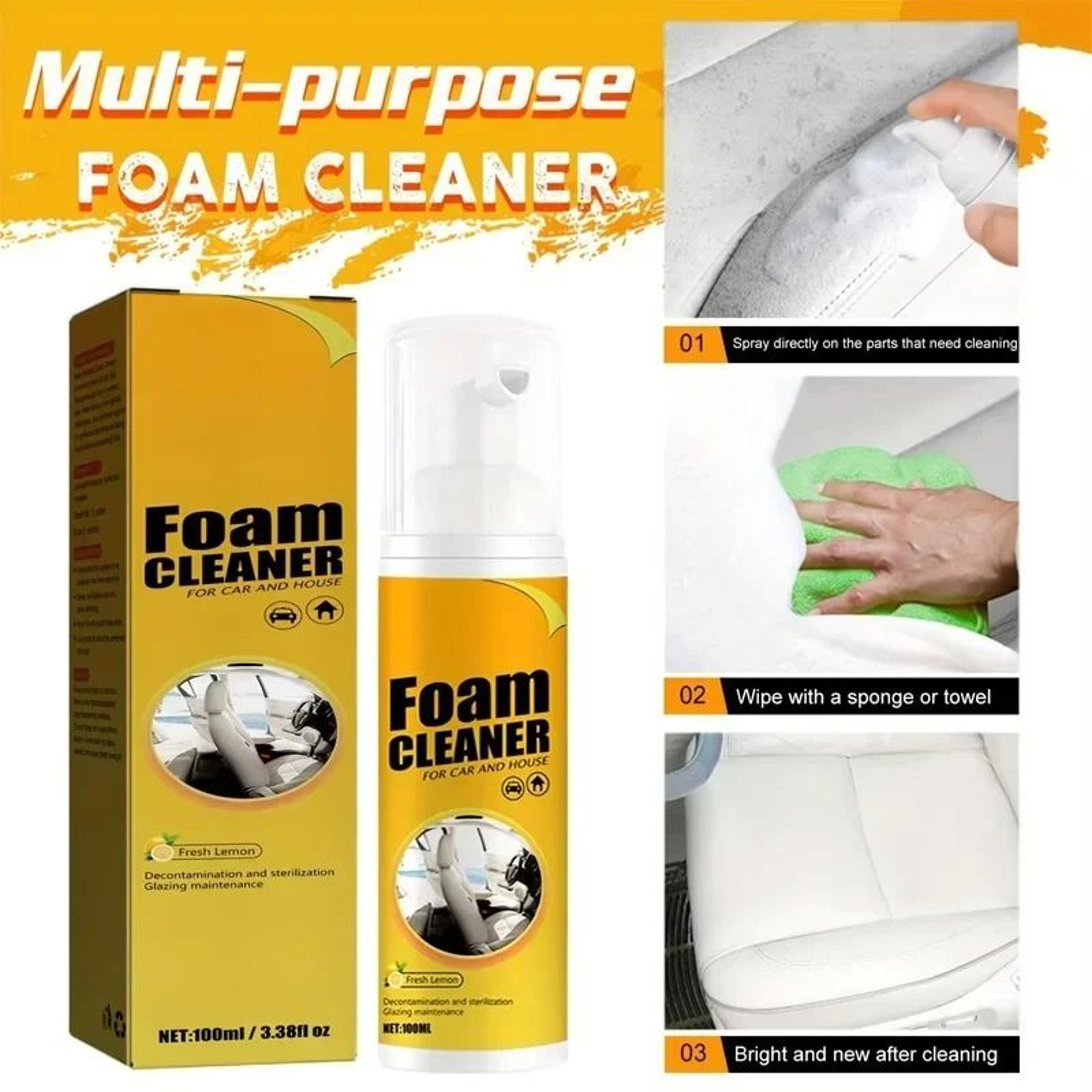 Deep Clean Multi Surface Automobile Foam Rinse 3