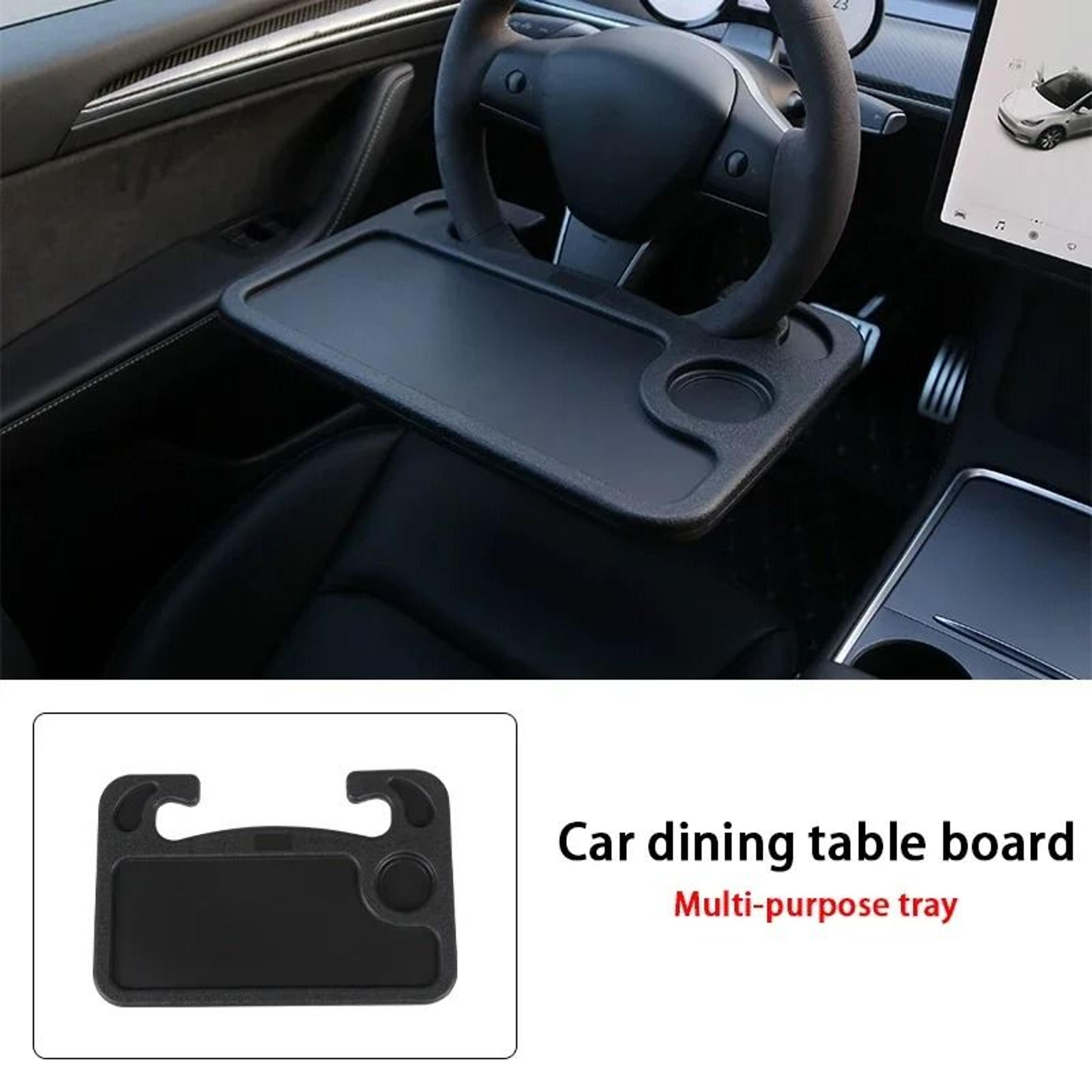 universal car steering wheel tray portable food & laptop desk