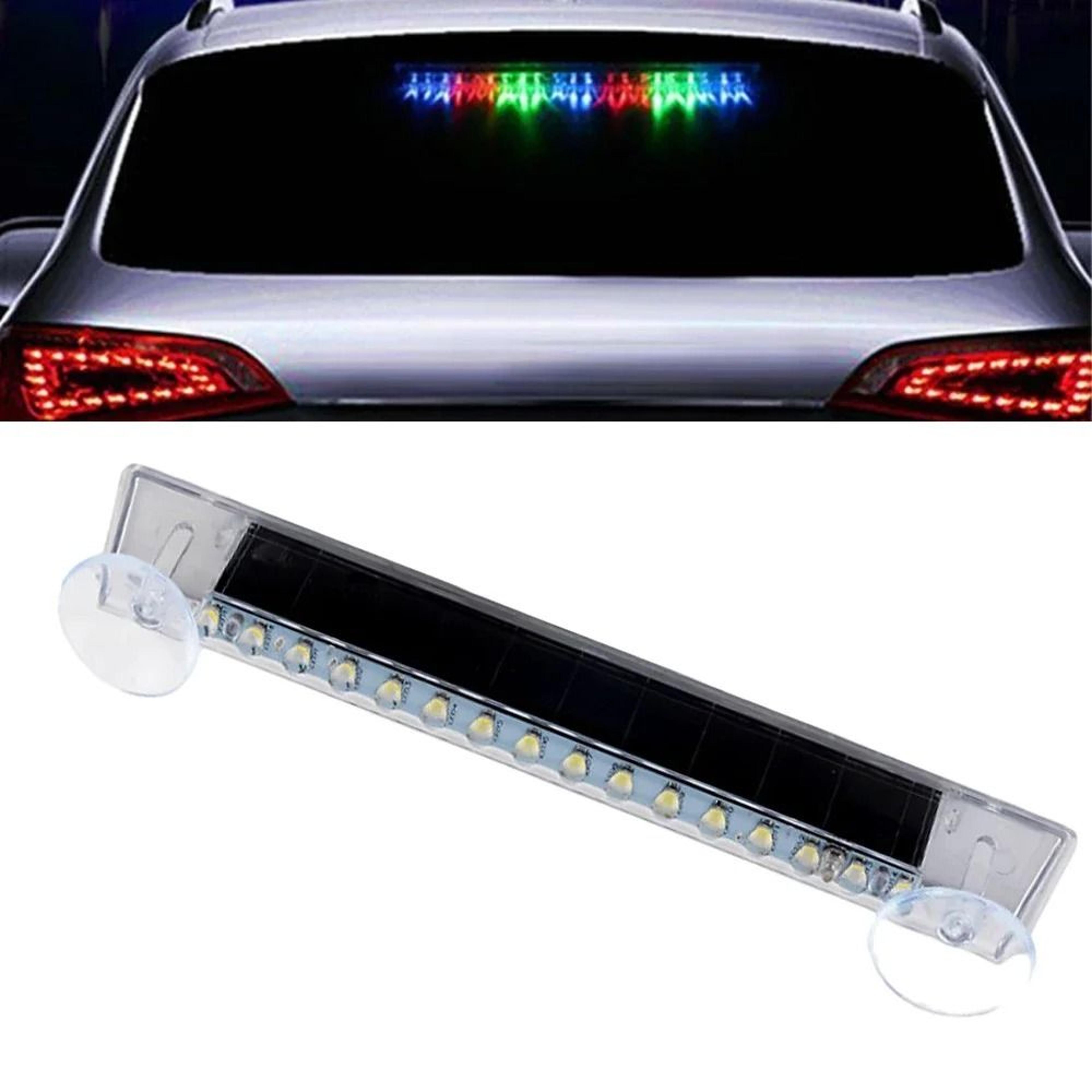 16 LED Solar Powered Car Security Warning Strobe Light Anti Theft Flashing Alarm 2
