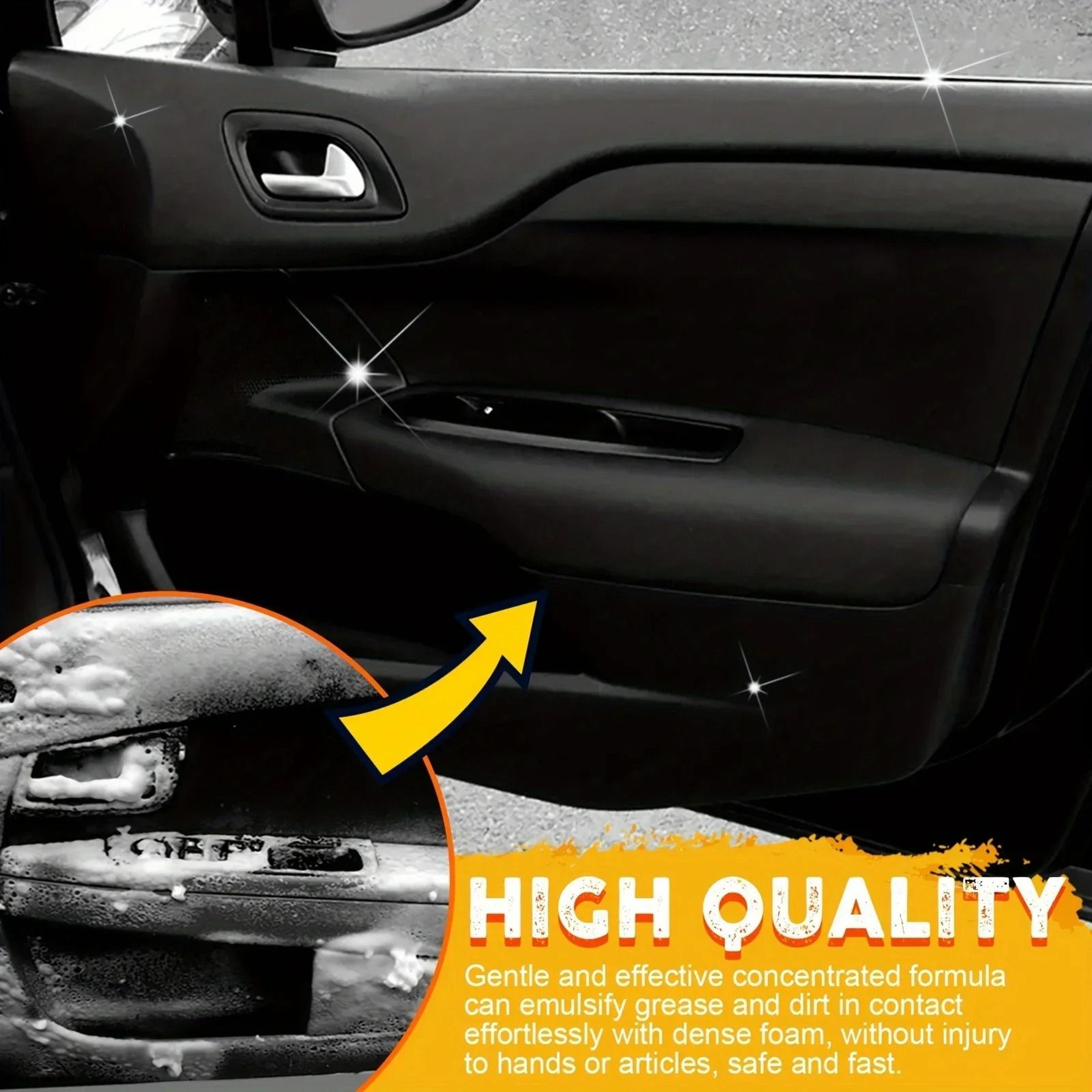 Multi Surface Foam Cleaner For Car Interior Leather Plastic Vinyl And Fabric 5