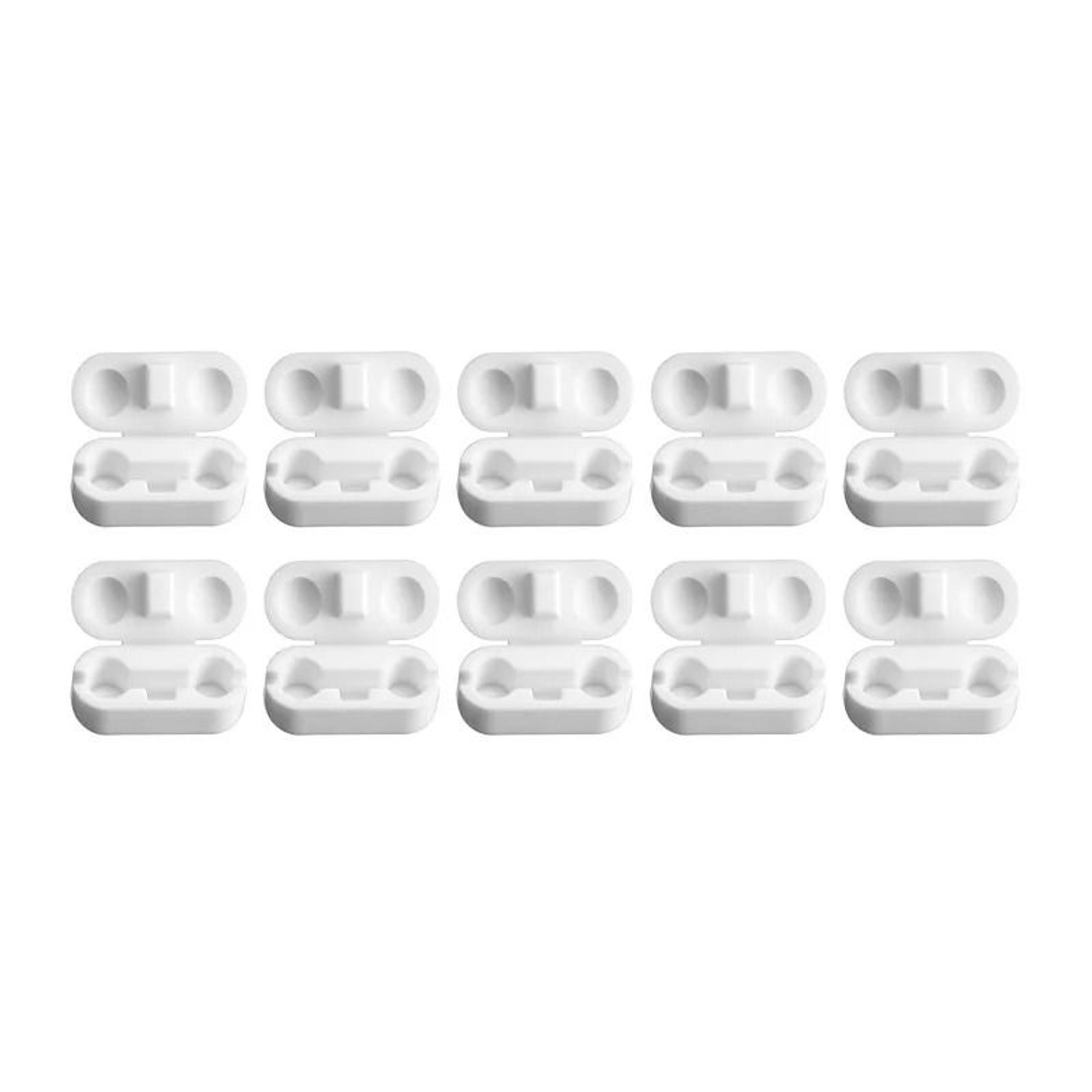 10PCS Roller Blind Pull Cord Chain Connectors Plastic Curtain Chain Joiners Replacement Clips 7