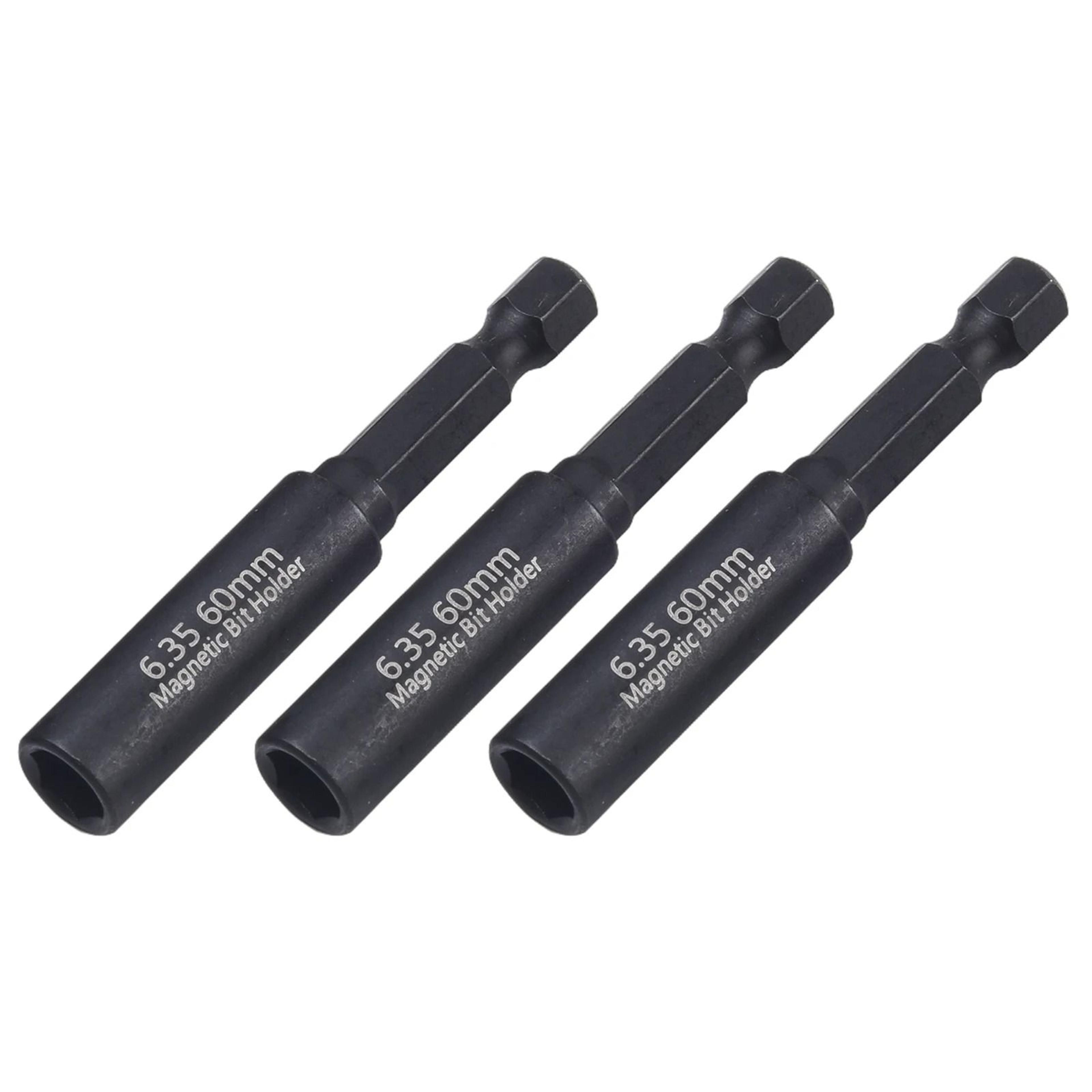 Magnetic Screwdriver Bit Holder Extension 14 Inch Hex Shank Quick Change Adapter 2 Pack 60mm 2