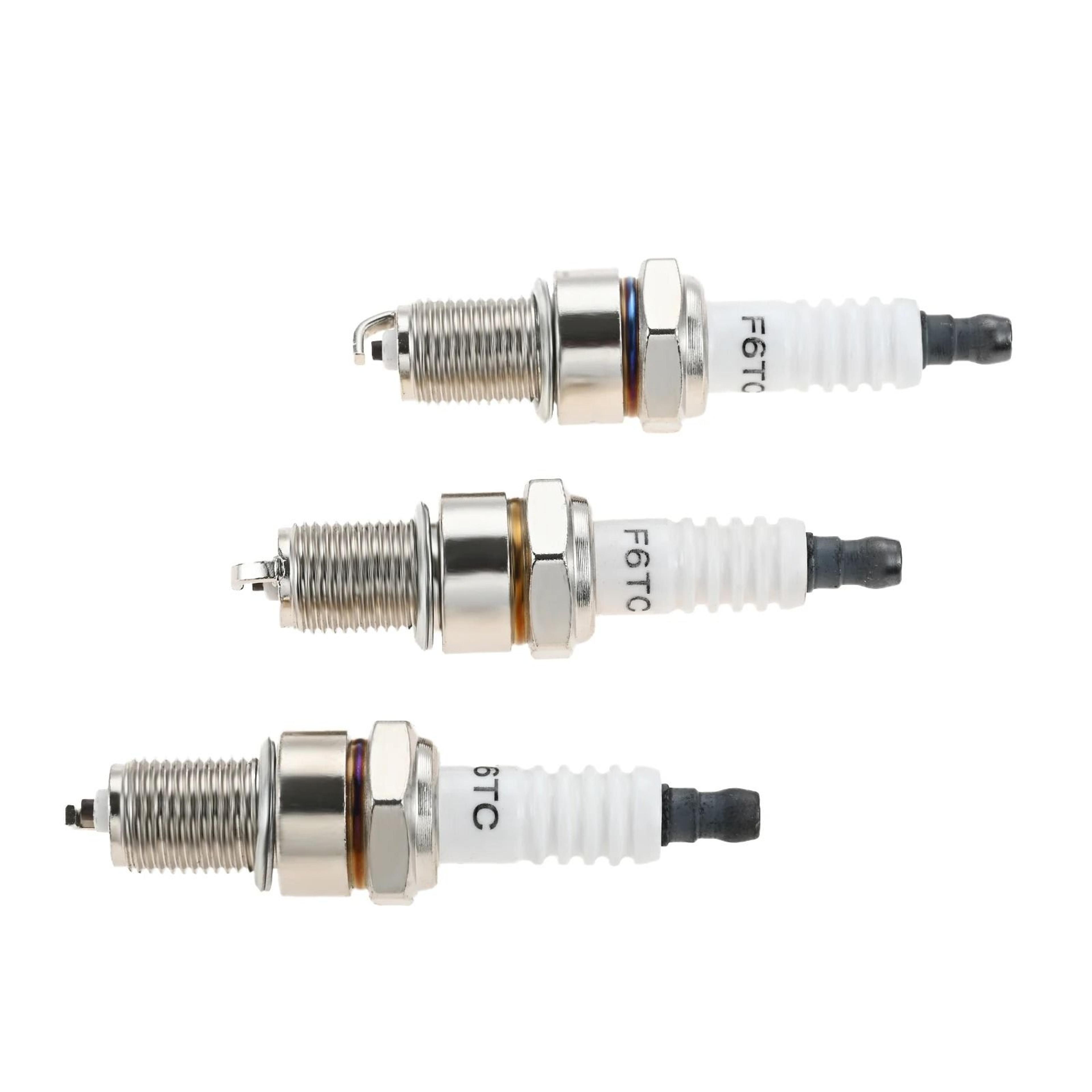 Product Title 2PCS RC12YC Spark Plug Replacement For Lawn Mower Chainsaw Trimmer Small Engine 4