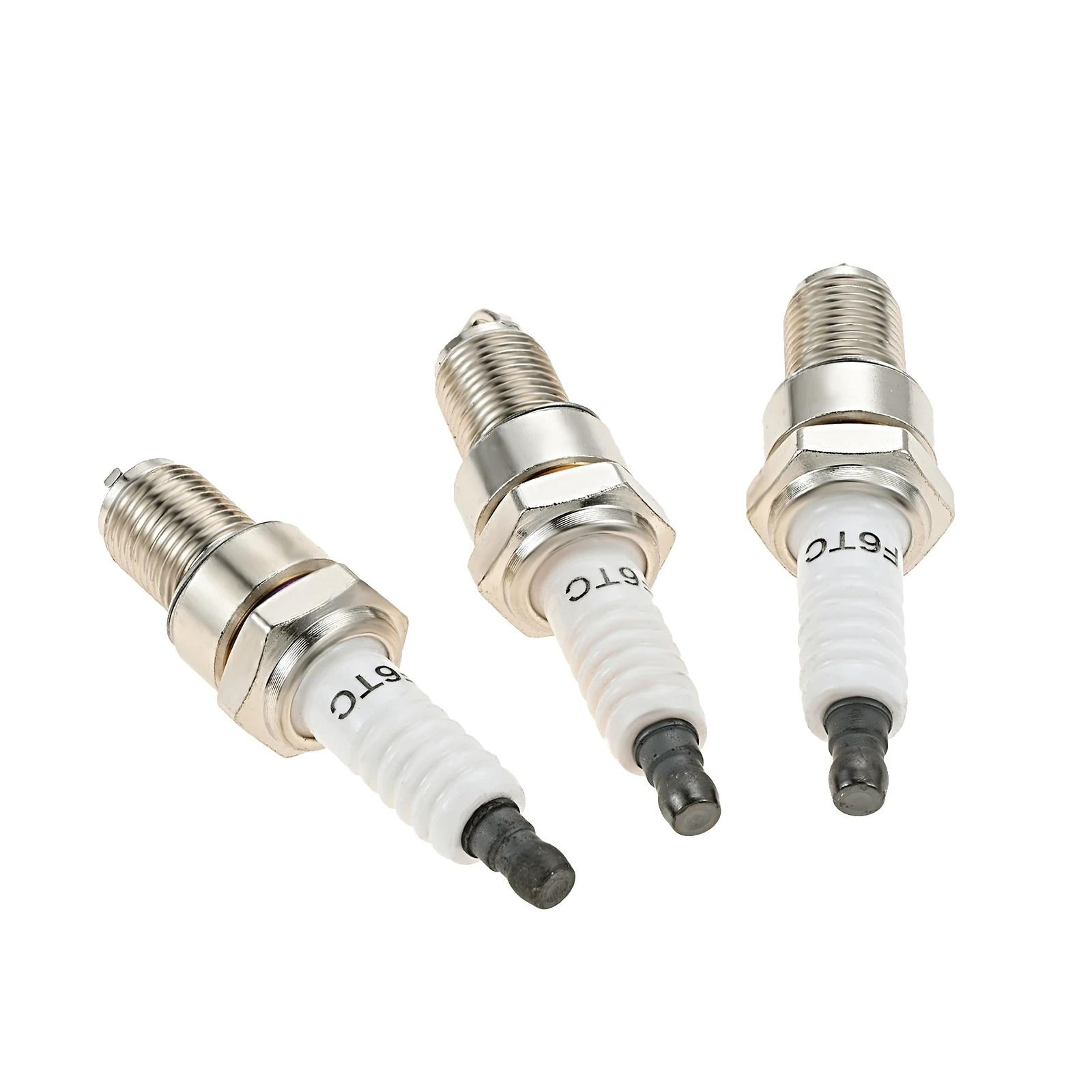 Product Title 2PCS RC12YC Spark Plug Replacement For Lawn Mower Chainsaw Trimmer Small Engine 5