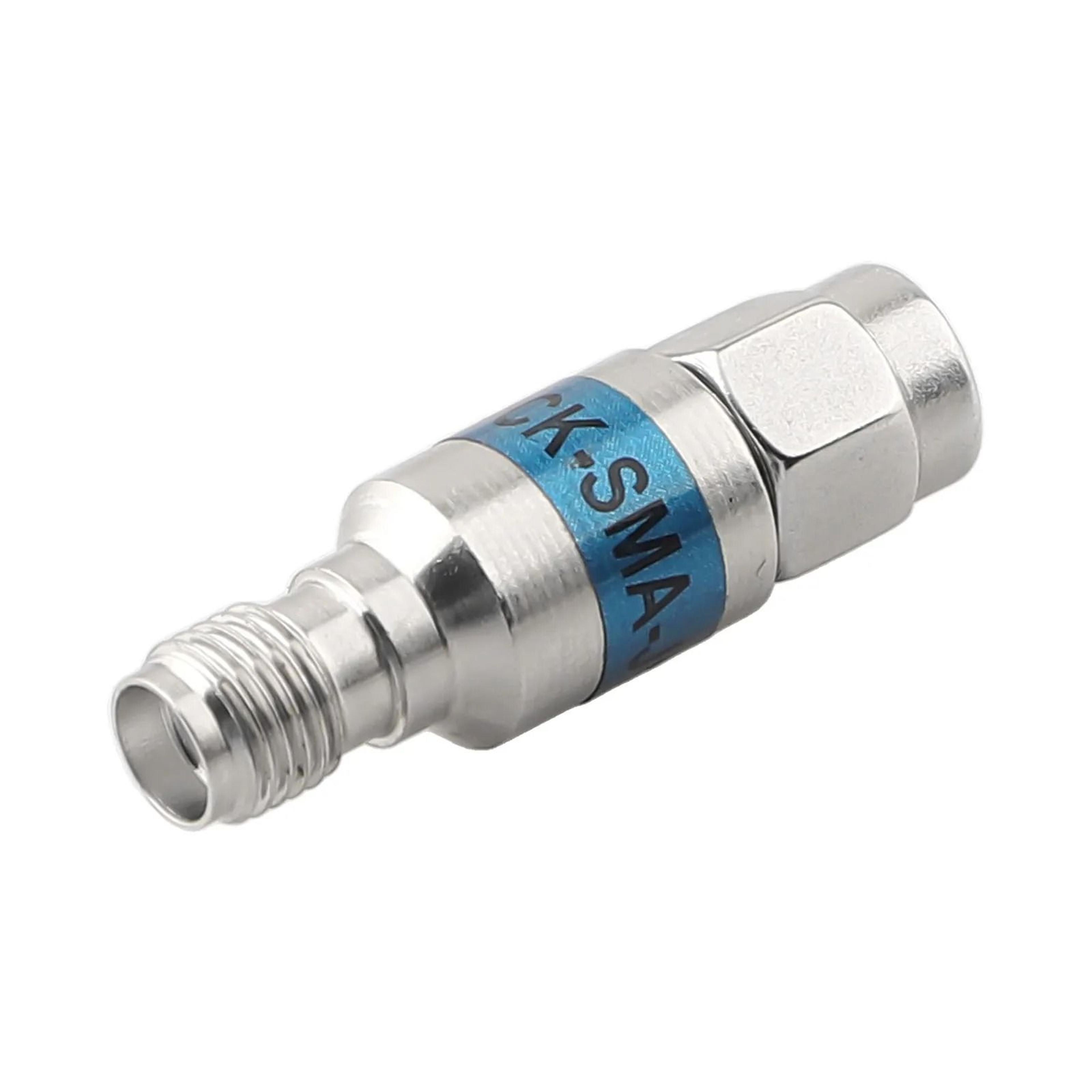 sma dc block connector dc to 6 ghz 2w rf signal isolation adapter