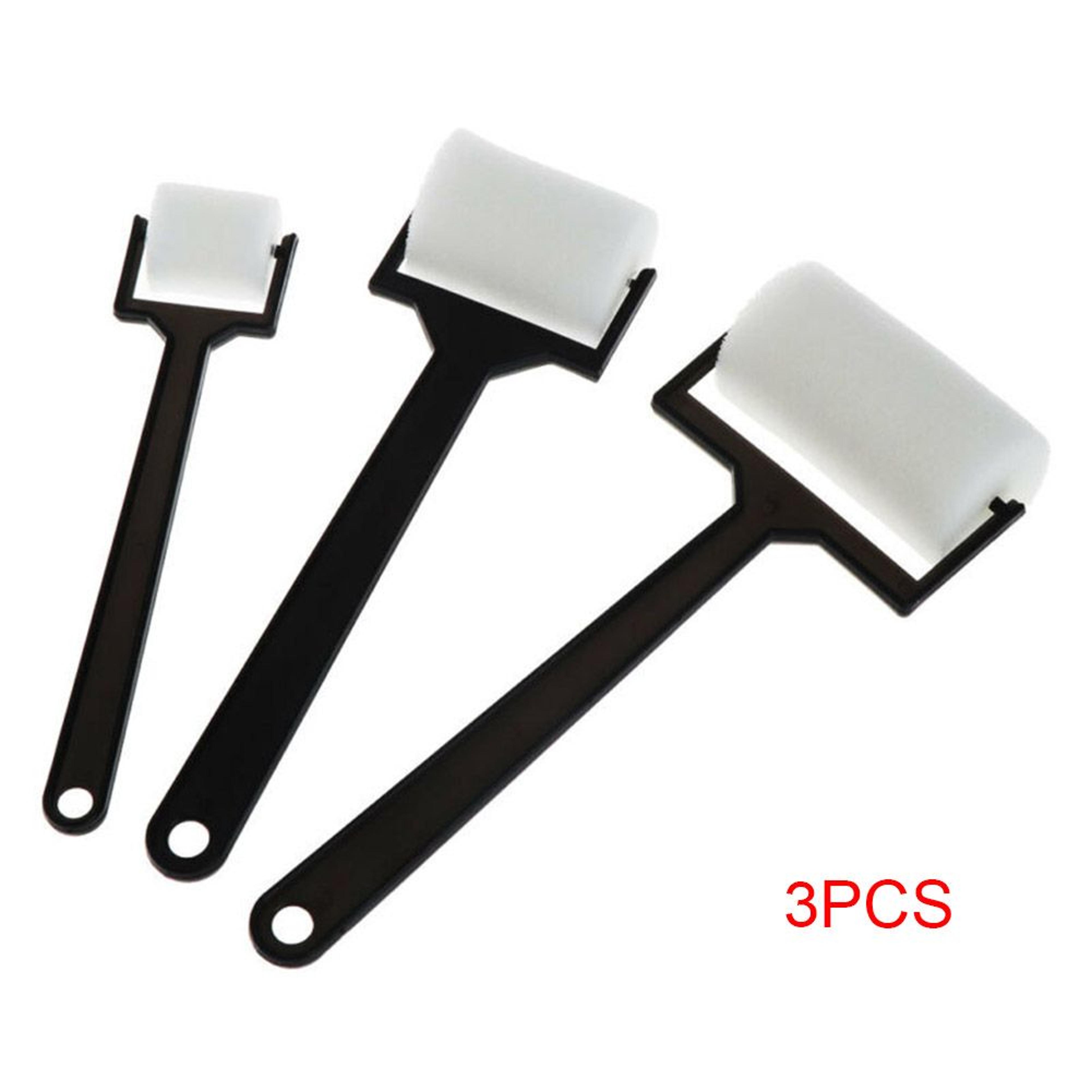 3pcs foam sponge paint brush set for kids crafts & diy art