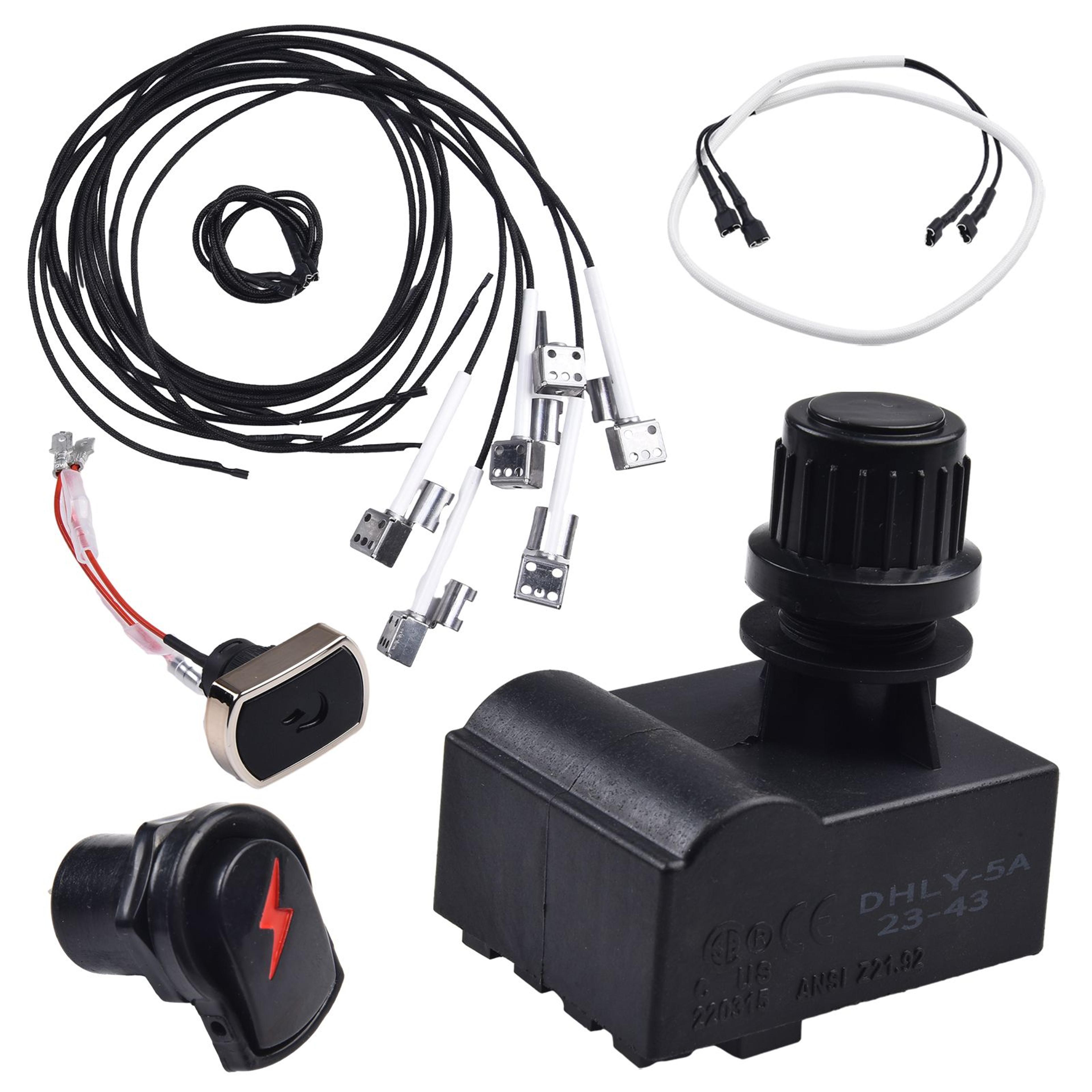 Universal Gas Grill Electronic Ignition Module Kit Replacement For CharBroil Systems 0