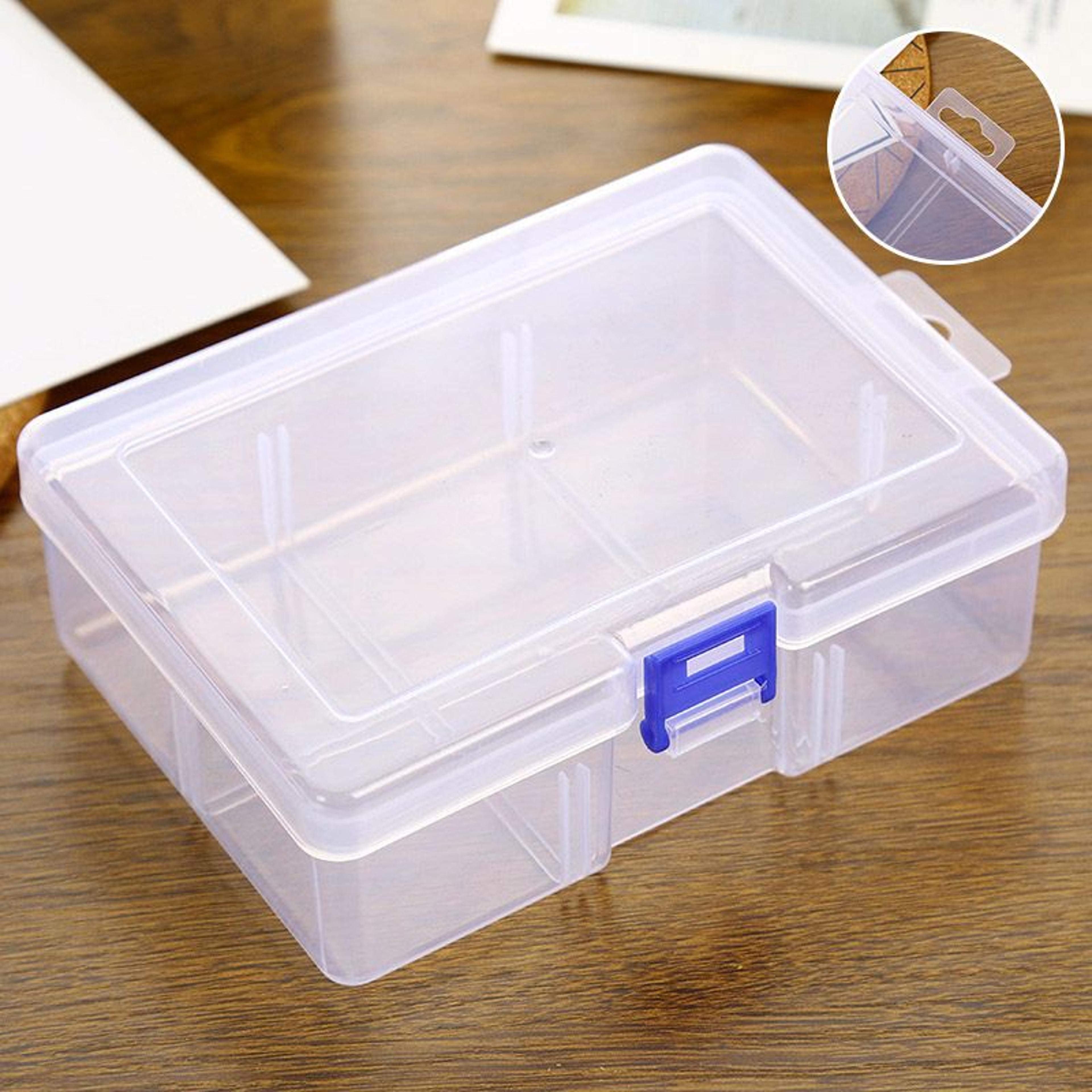 Clear Plastic Storage Box Case Organizer For Jewelry Beads And Crafts 4