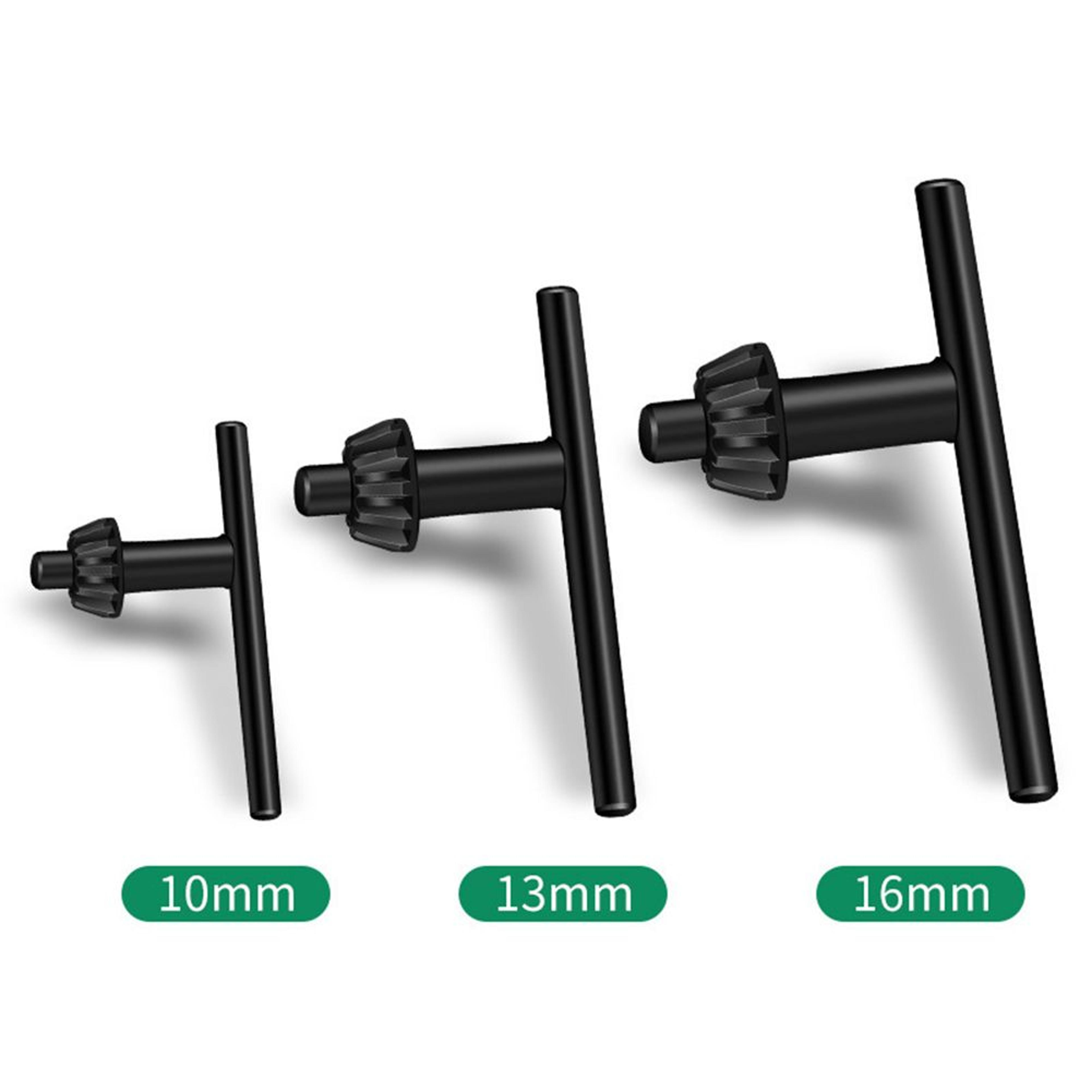 Universal Steel Drill Chuck Key Wrench Set For Electric Hand Drills And Lathes 0