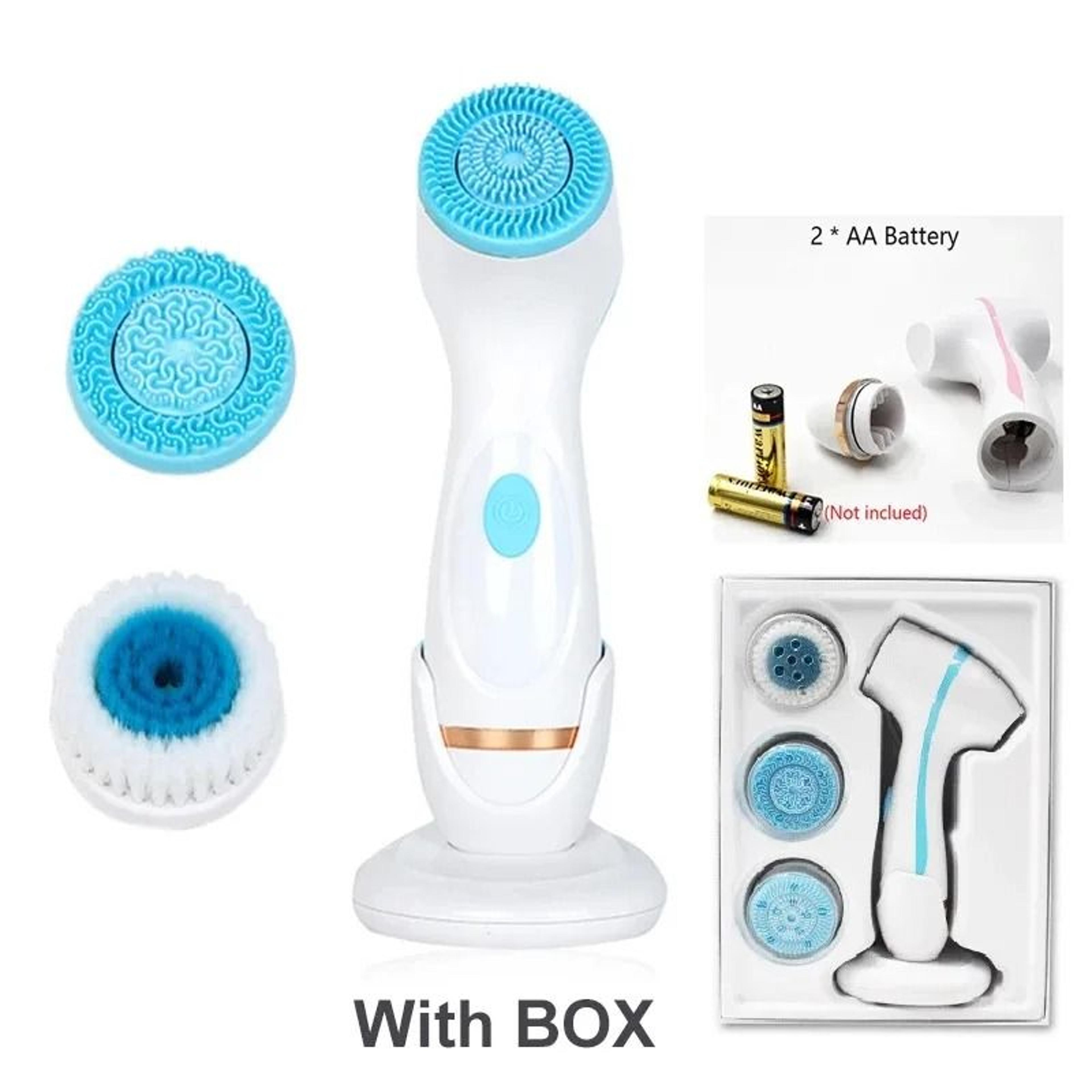 3 In 1 Electric Facial Cleansing Brush And Sonic Face Massager Set 8