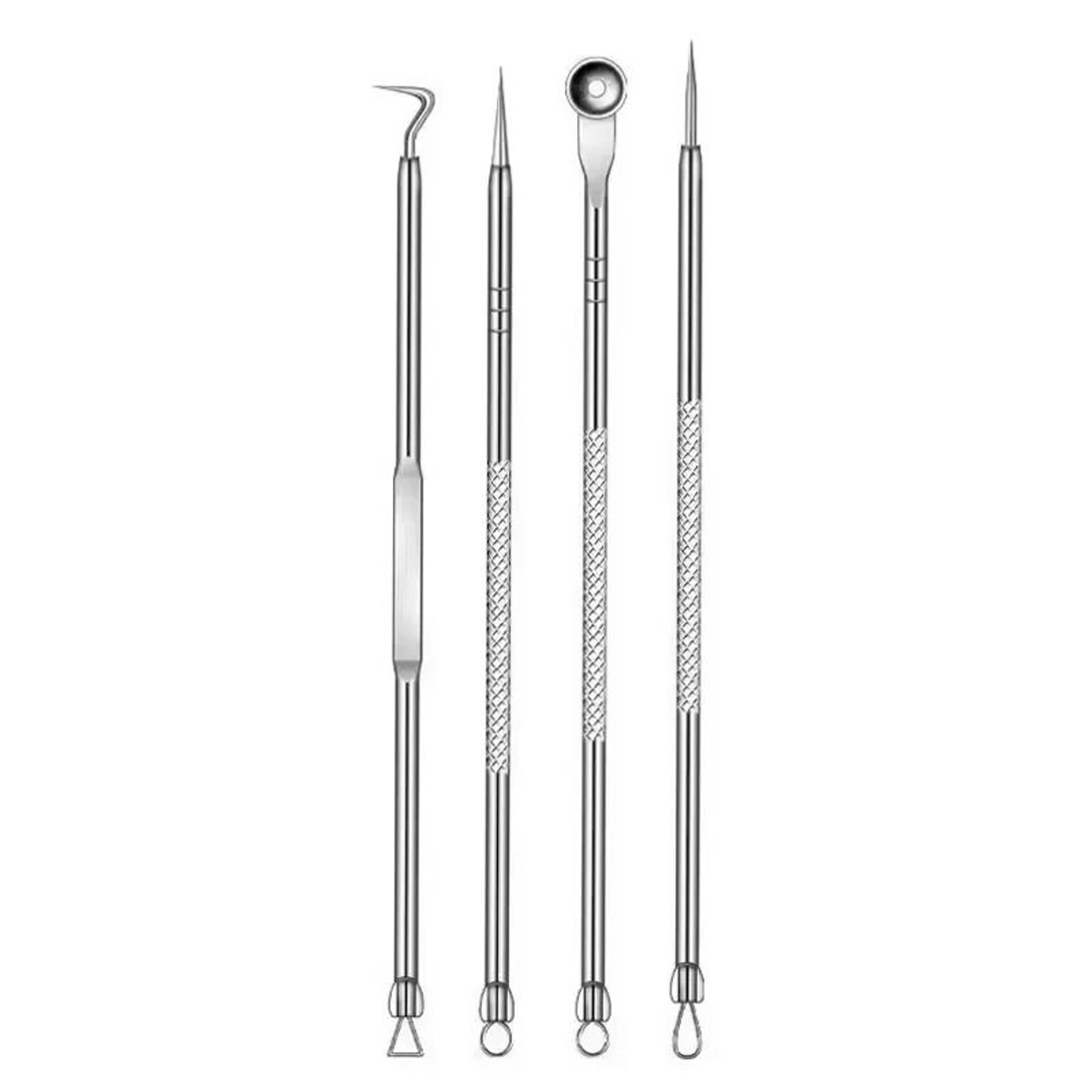 Precision Stainless Steel Facial Extraction And Blemish Removal Tool Kit 4