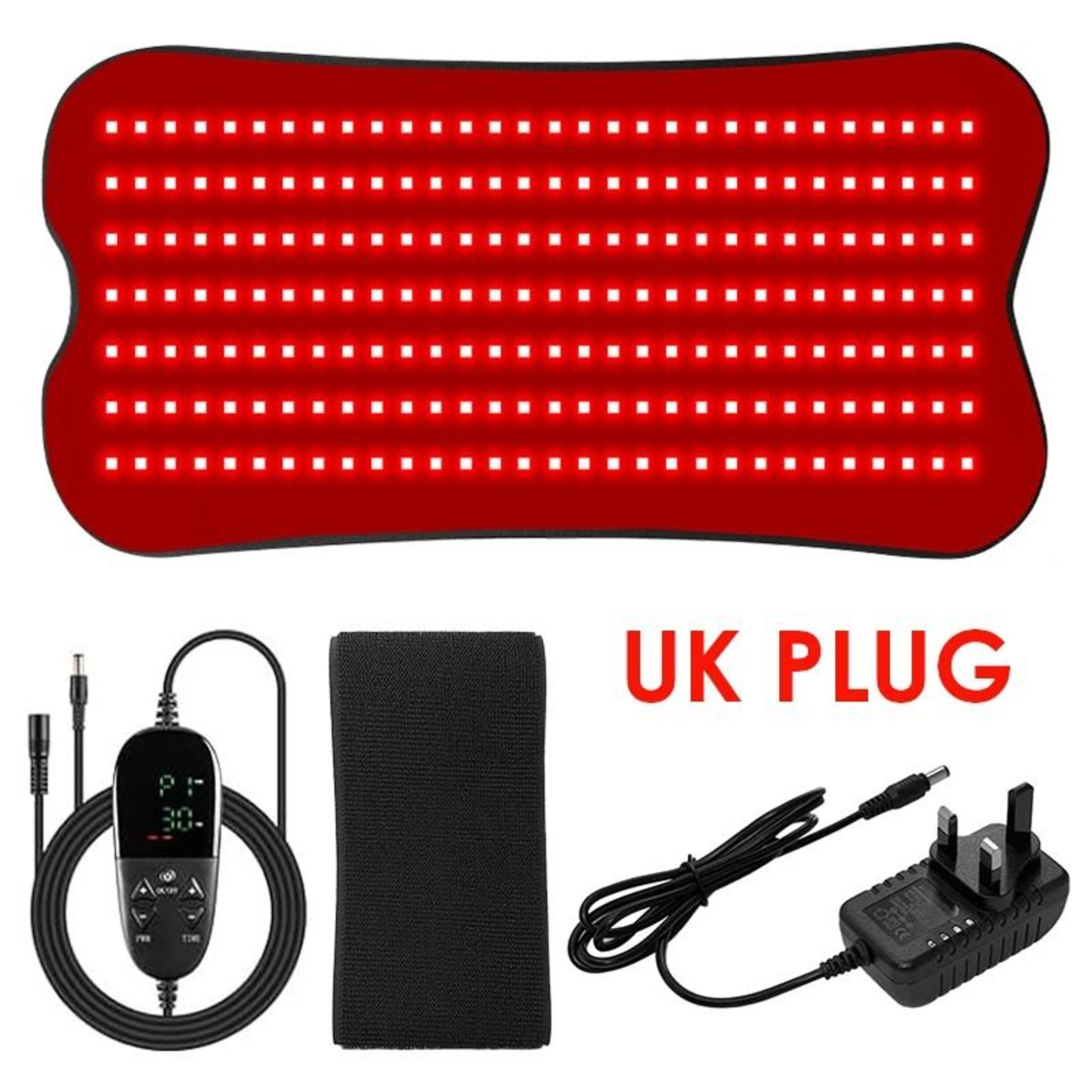 Portable Red Light Therapy Heating Pad And Muscle Relief Belt 8