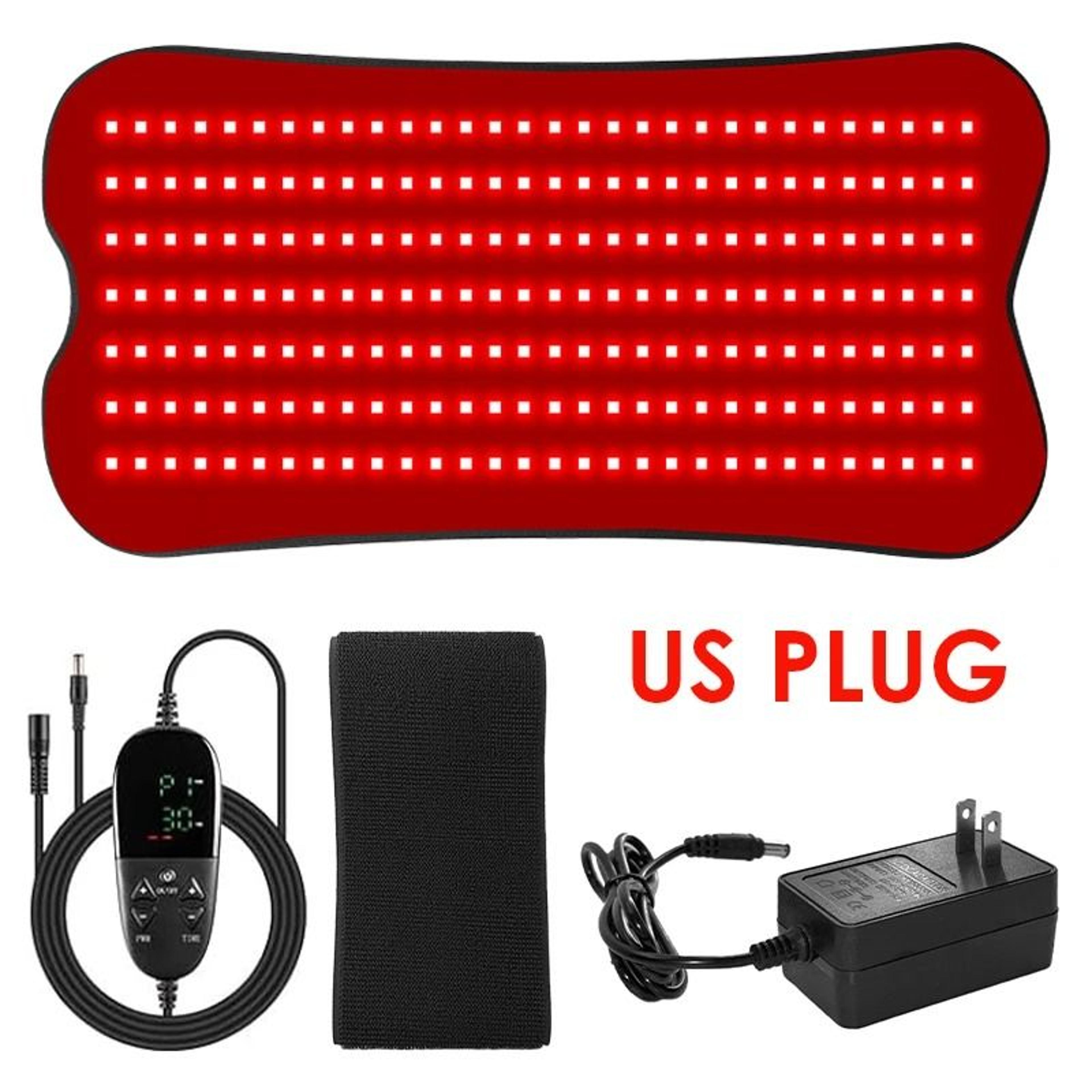 Portable Red Light Therapy Heating Pad And Muscle Relief Belt 5