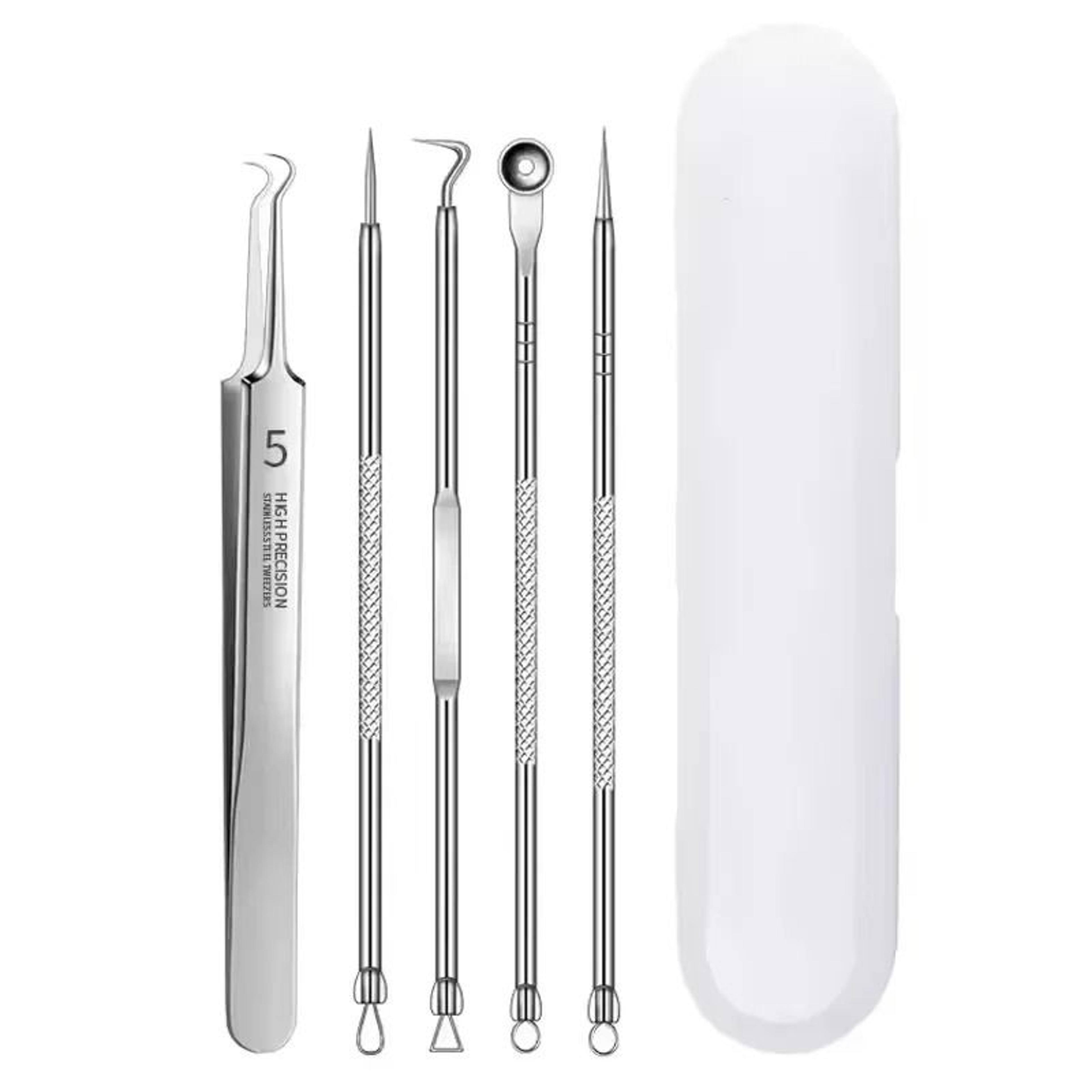 Stainless Steel Precision Blemish Extraction And Deep Pore Cleansing Set 12