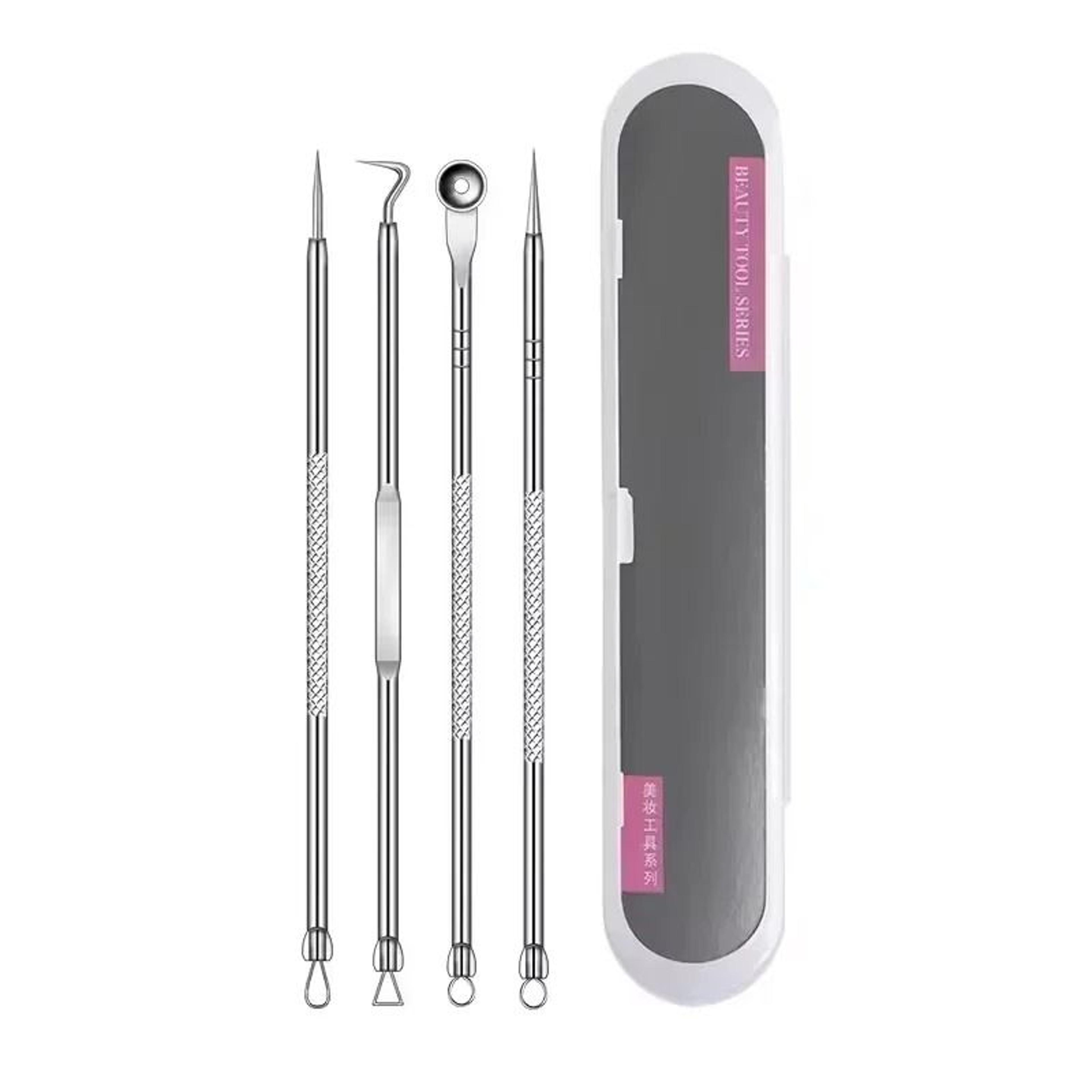 Stainless Steel Precision Blemish Extraction And Deep Pore Cleansing Set 6