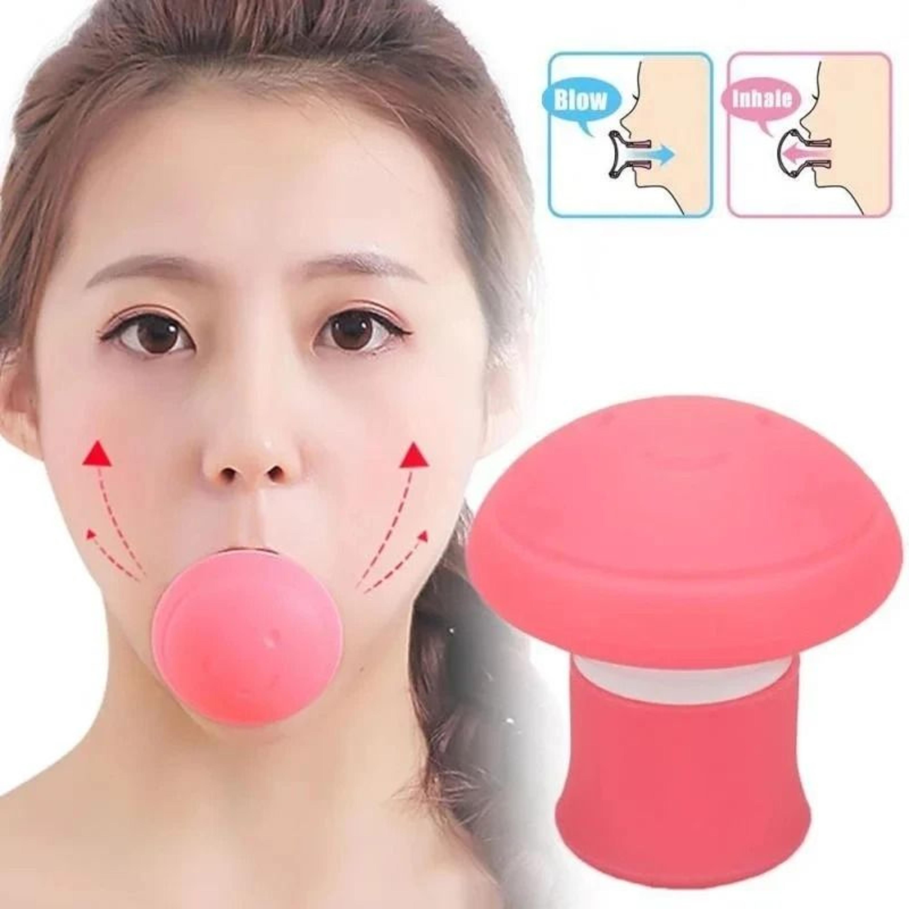 Silica Gel Mouth Jaw Exerciser And V Face Lifting Breath Trainer 2
