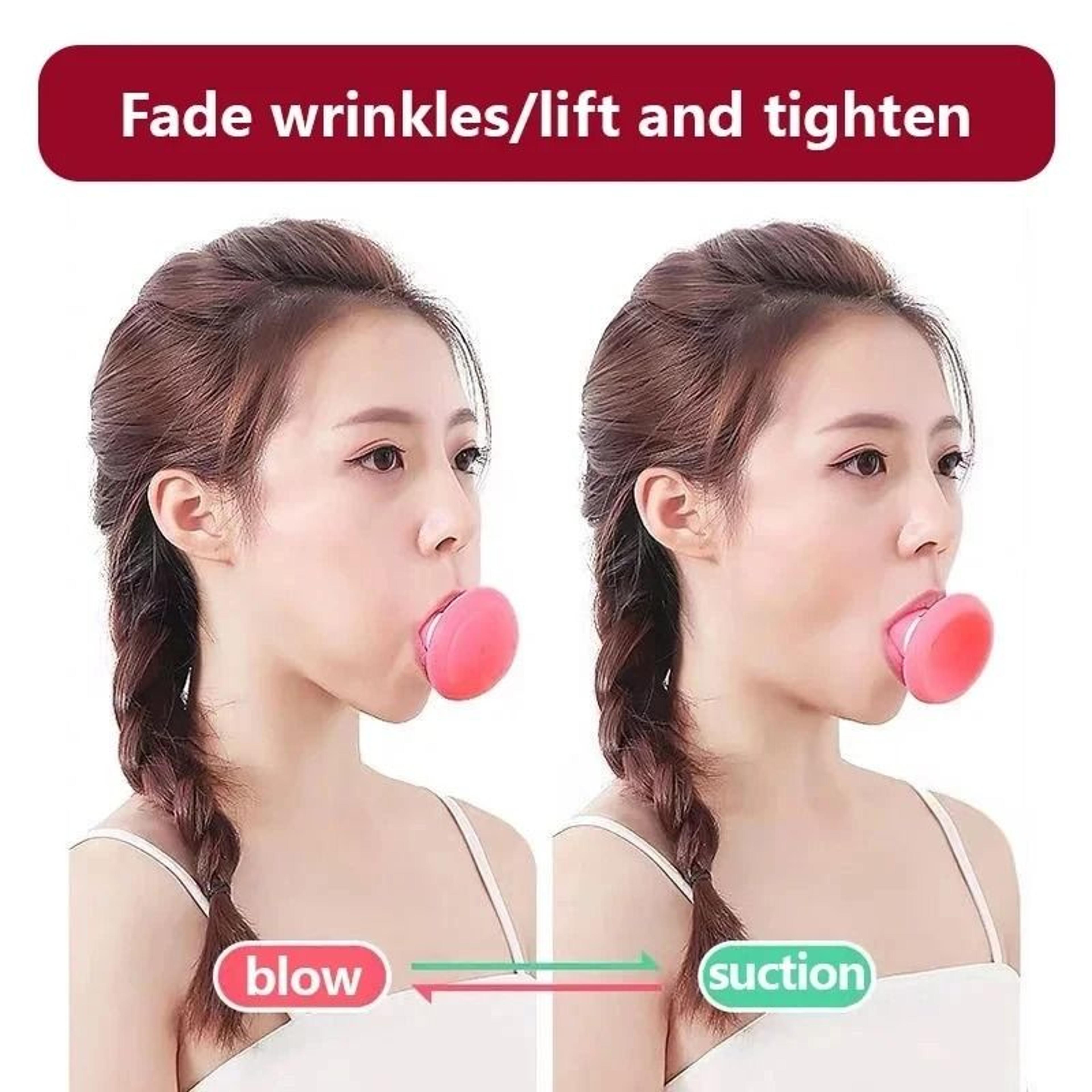 Silica Gel Mouth Jaw Exerciser And V Face Lifting Breath Trainer 3