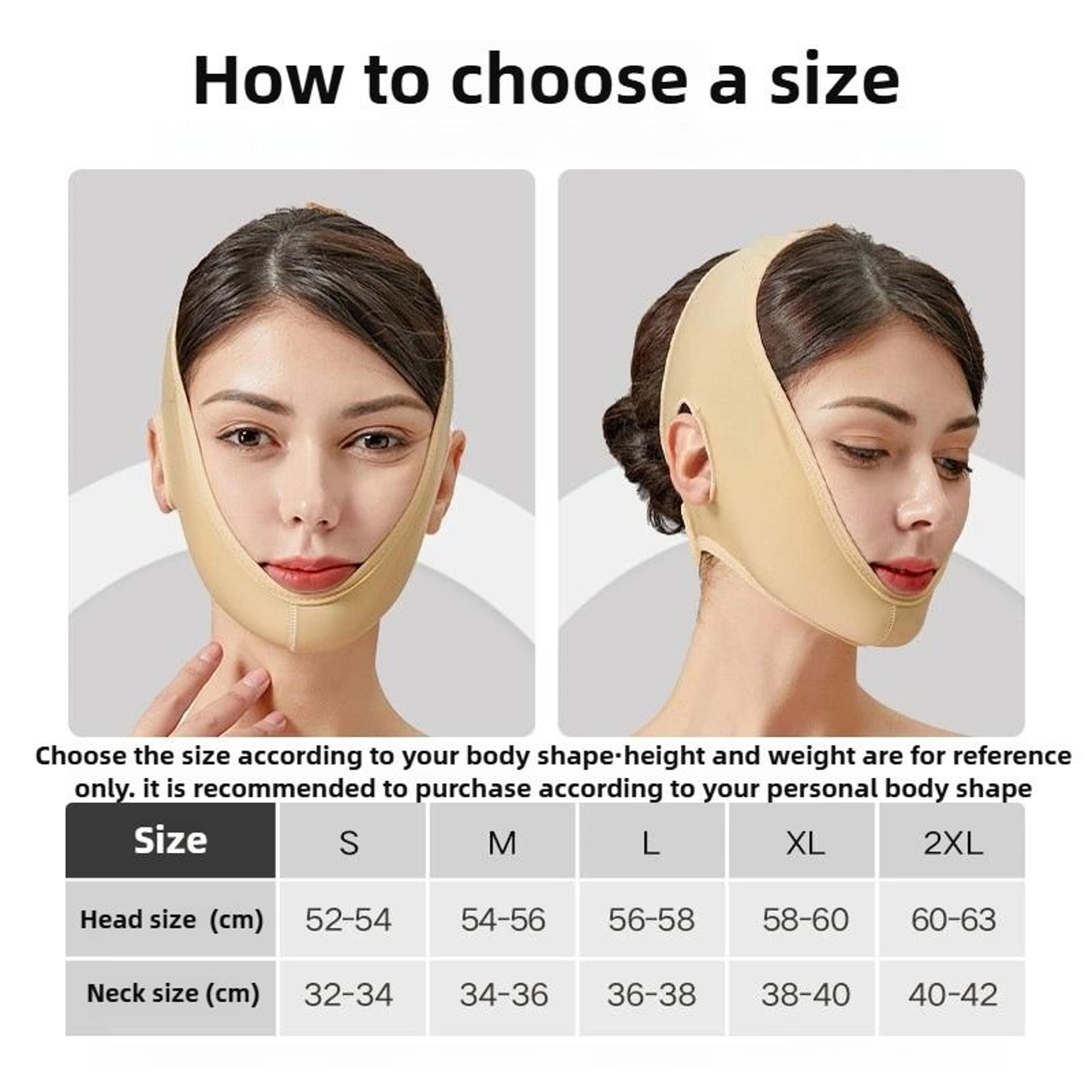 Reusable Jawline Contouring Compression Strap And V Line Face Lifting Belt 5