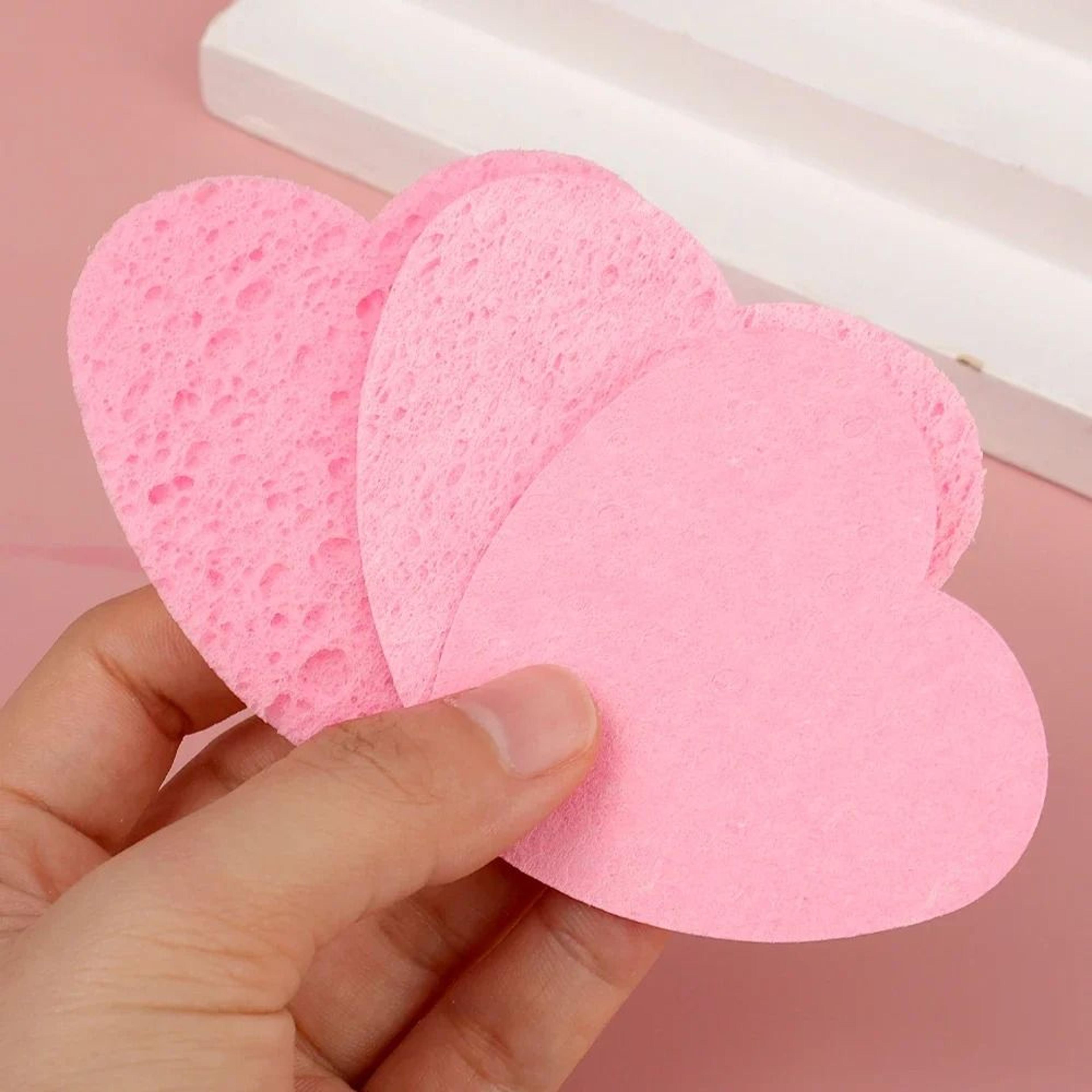 Natural Cellulose Compressed Facial Sponges And Eco Friendly Deep Cleansing Spa Pads 4